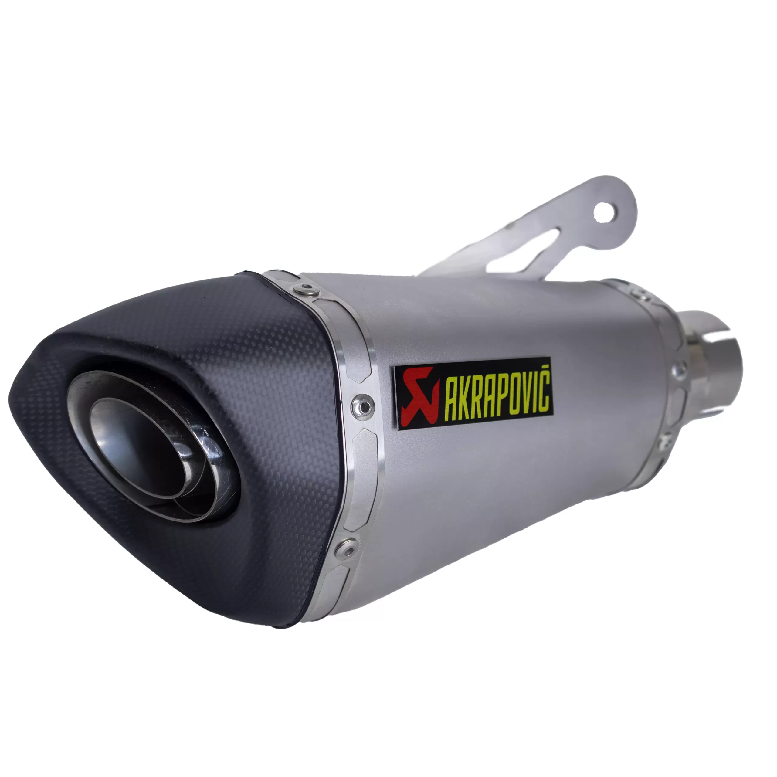Escape Akrapovic - Punta Fibra de Carbono 30 cm - Gris - Imagen 3