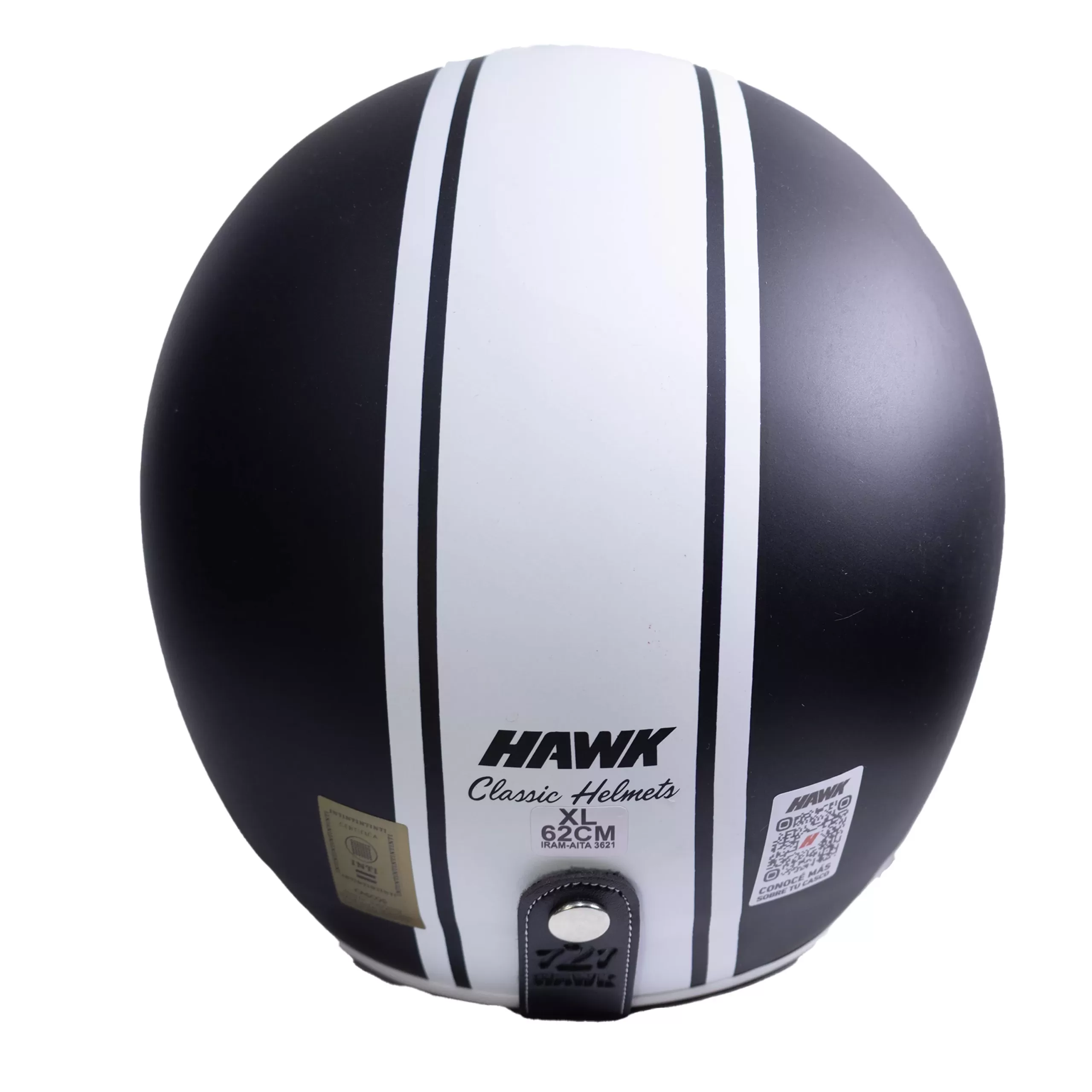 Casco Hawk 721 Challenger Negro - Imagen 3