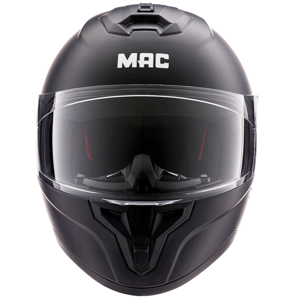 Casco MAC Volt Solid Negro / Mate - Imagen 2