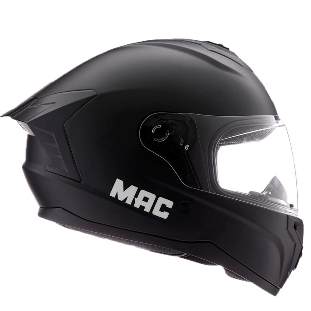 Casco MAC Volt Solid Negro / Mate