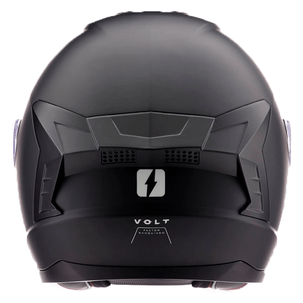 Casco MAC Volt Solid Negro / Mate - Imagen 4