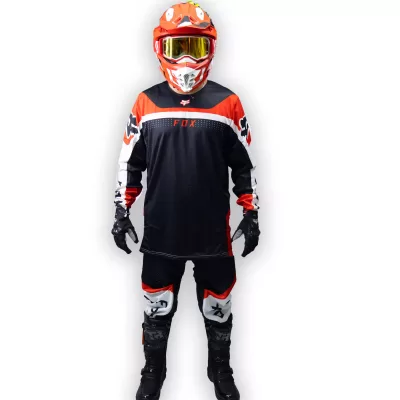 Conjunto Fox - Rojo/Gris
