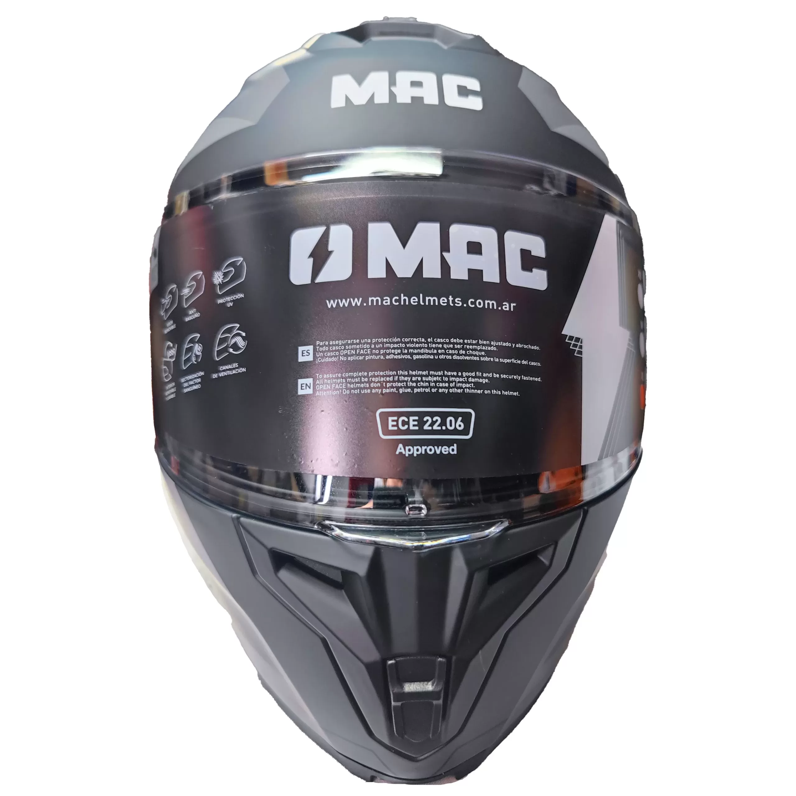 Casco Rebatible MAC GEWALT - Imagen 2