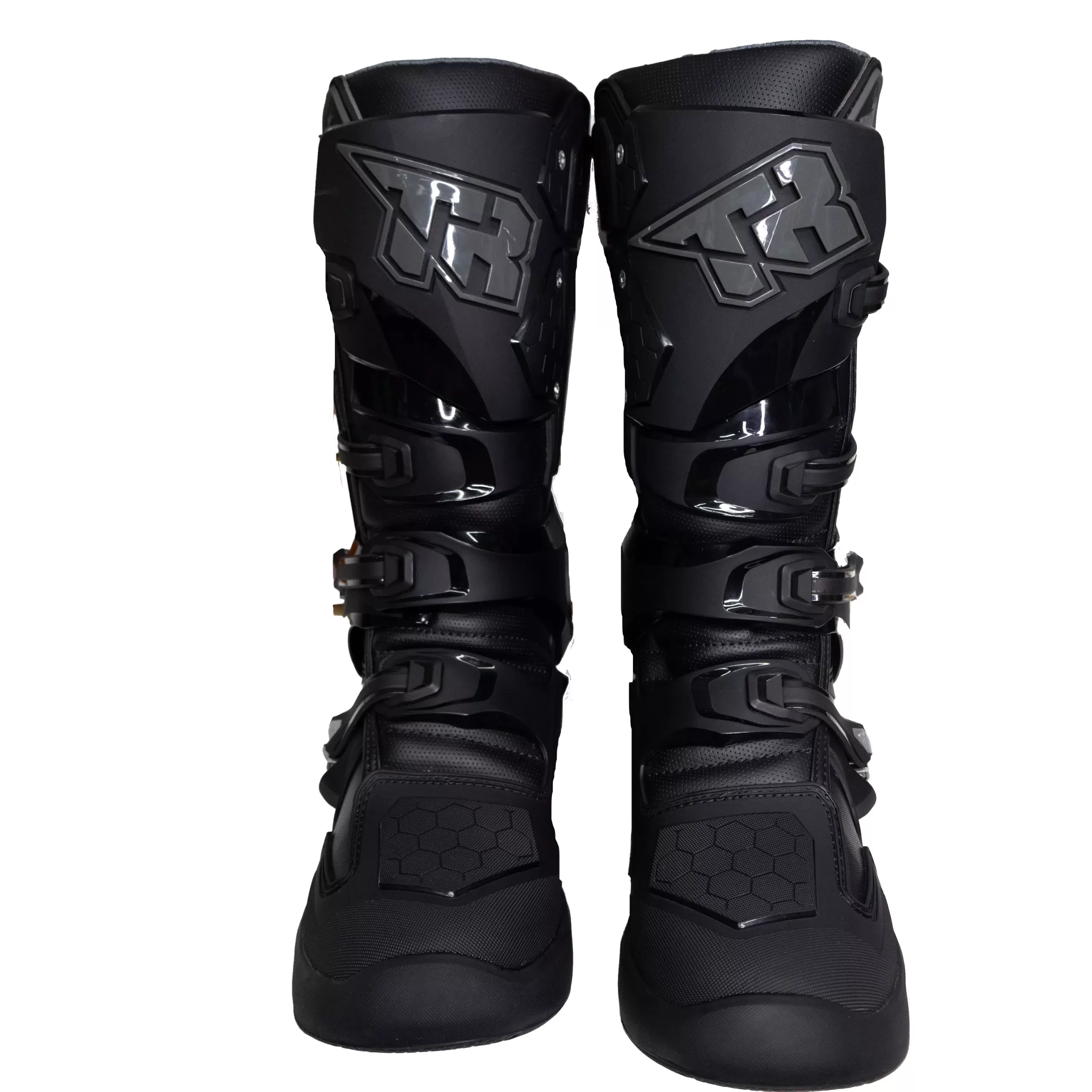Botas Motocross Enduro Tiger Racing MX2 Pro - Negro - Imagen 2