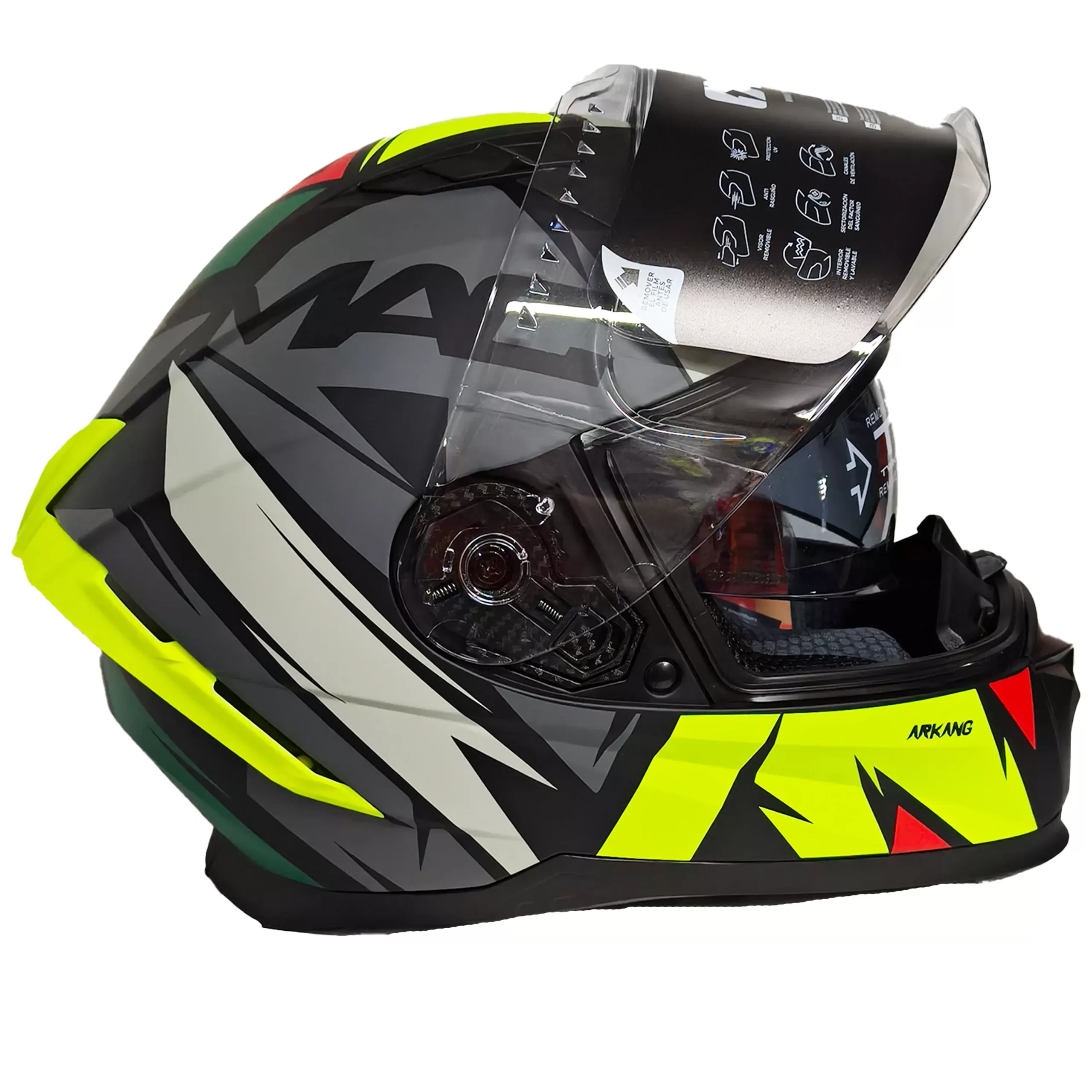 Casco Mac Force ARKANG - Amarillo