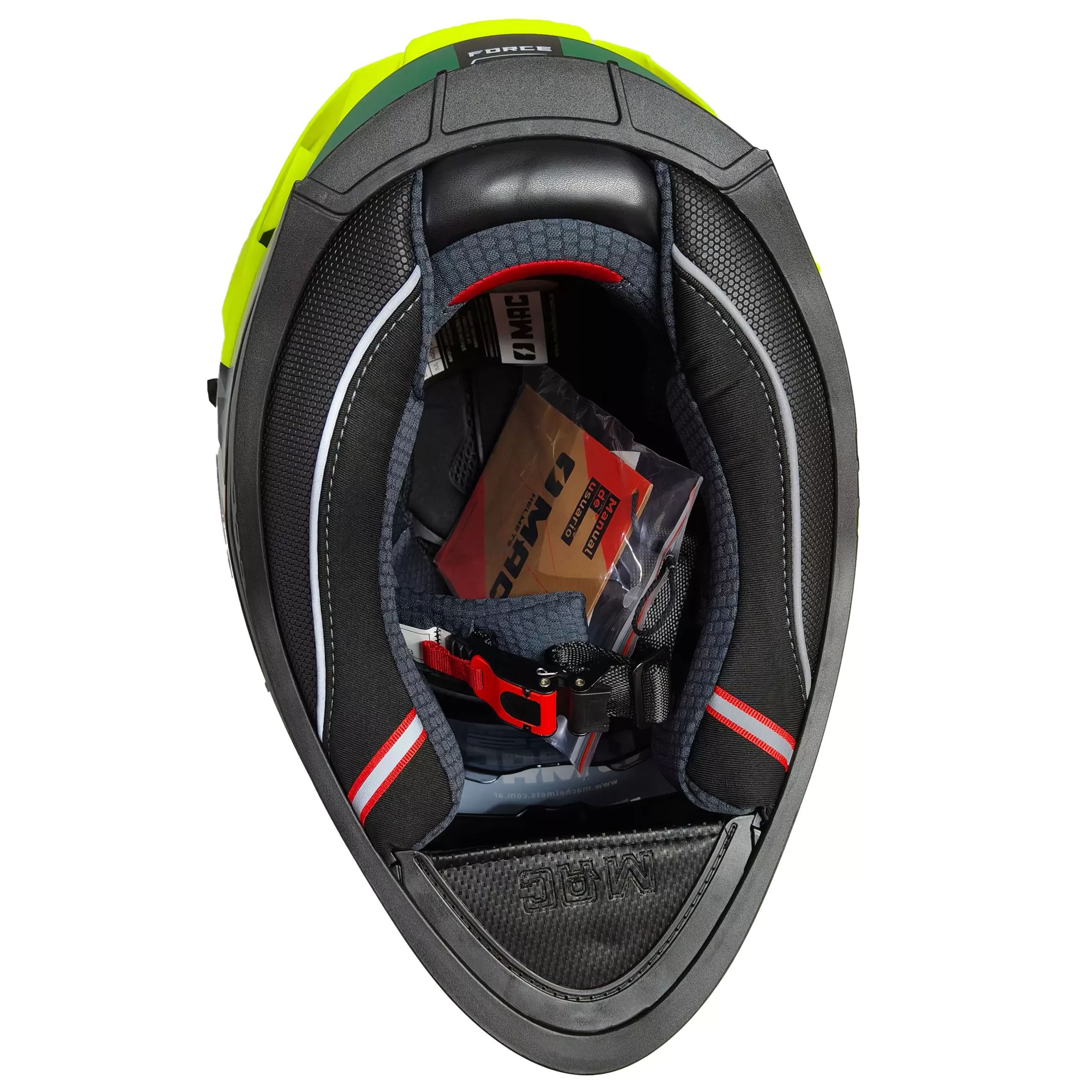 Casco Mac Force ARKANG - Amarillo - Imagen 5