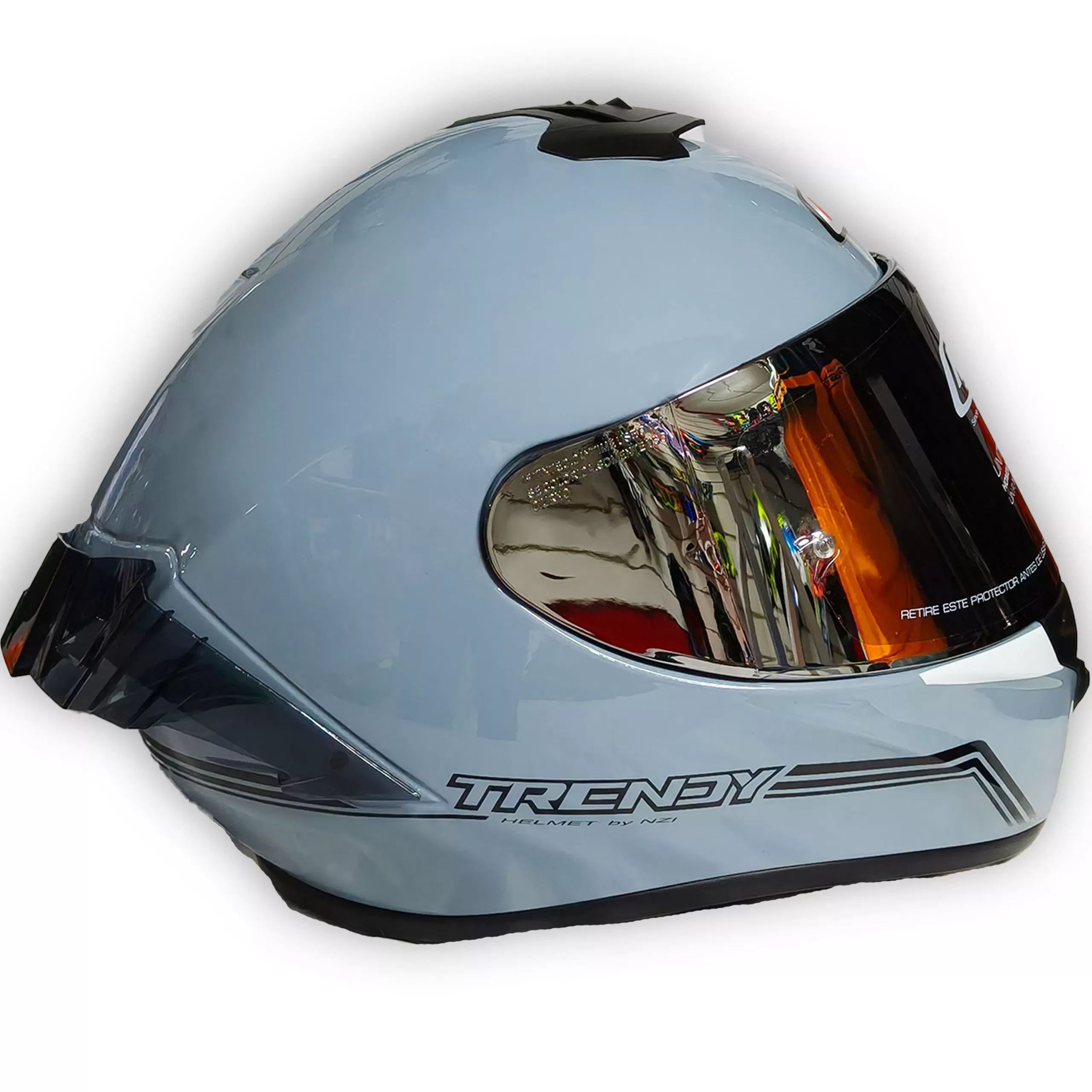 Casco NZI Trendy 3 Nouveau - Gris Nardo - Imagen 3