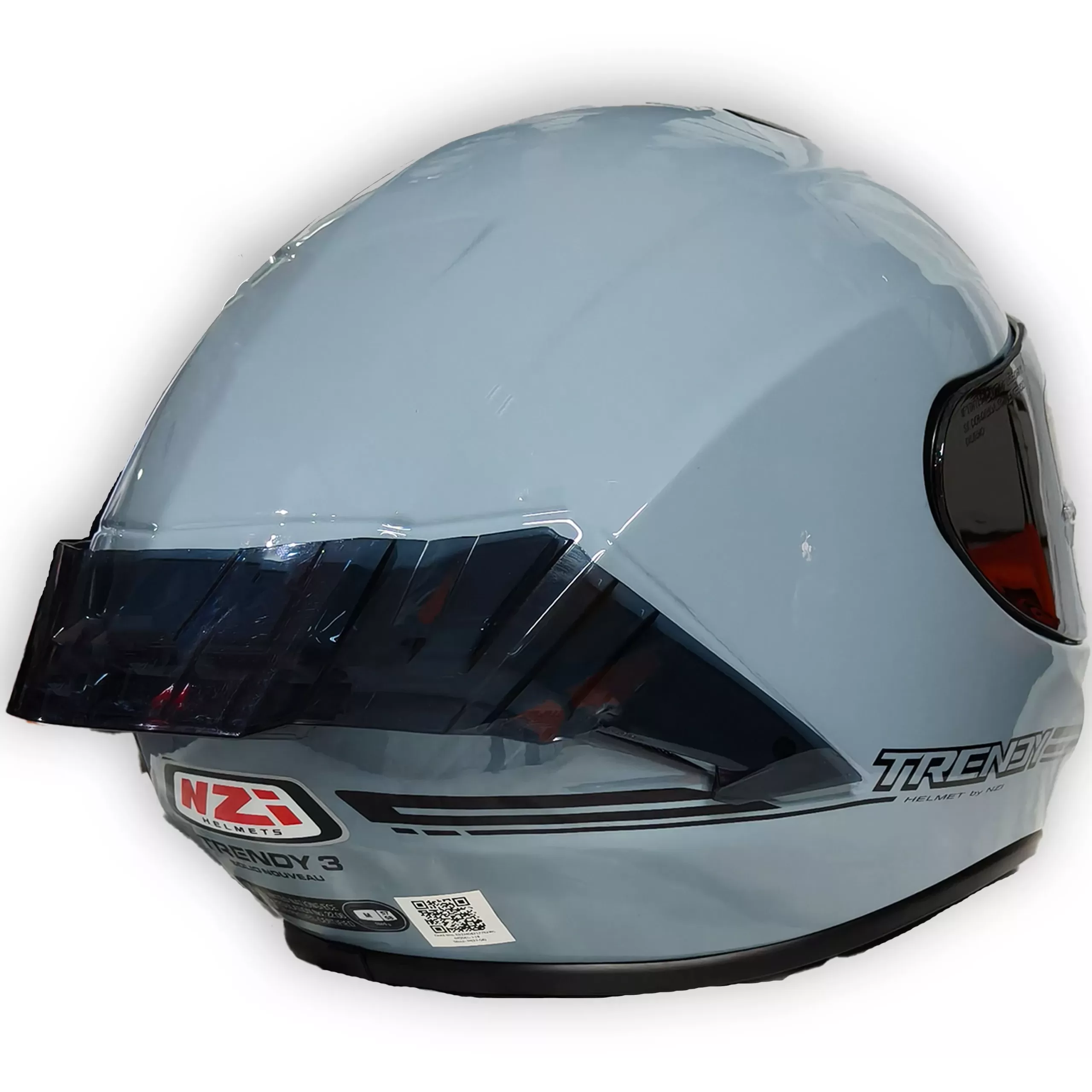 Casco NZI Trendy 3 Nouveau - Gris Nardo - Imagen 2