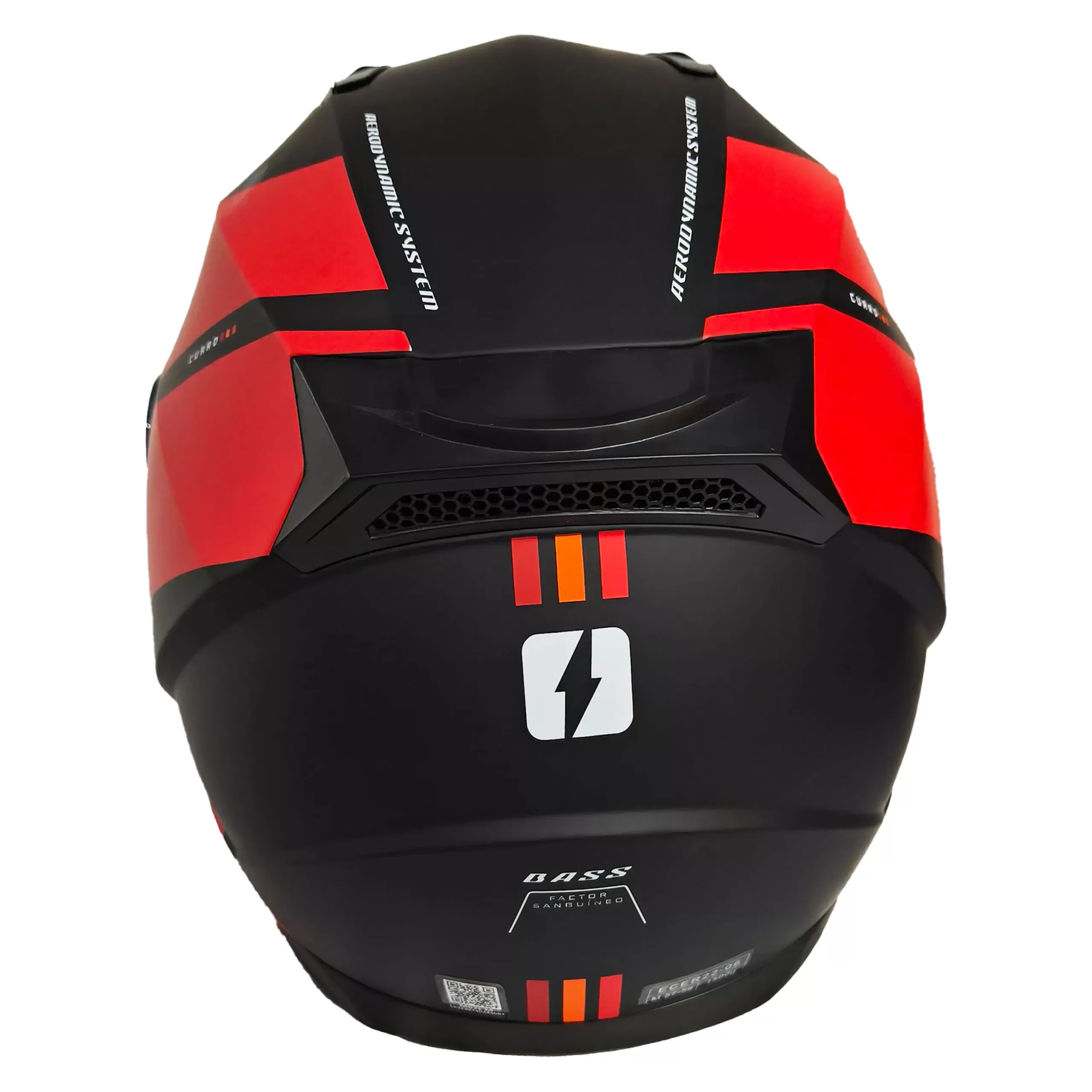 Casco Mac Bass CUARD - Rojo - Imagen 4