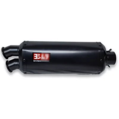 Escape Yoshimura - Doble Boquilla 47 cm - Negro