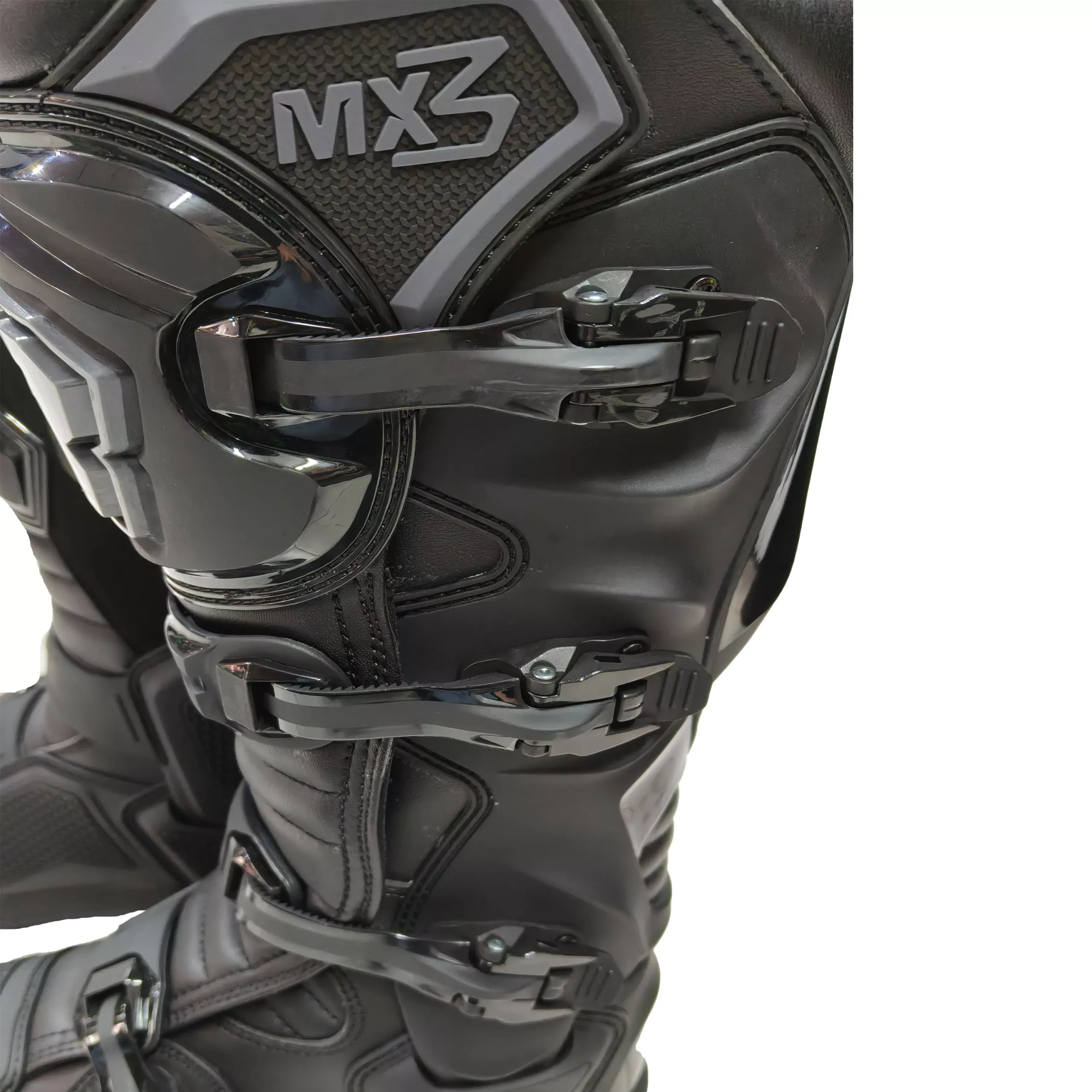 Botas Motocross Enduro Tiger Racing MX3 Pro - Negro - Imagen 6