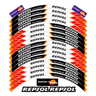 Calco para llanta Repsol -Rodado 17