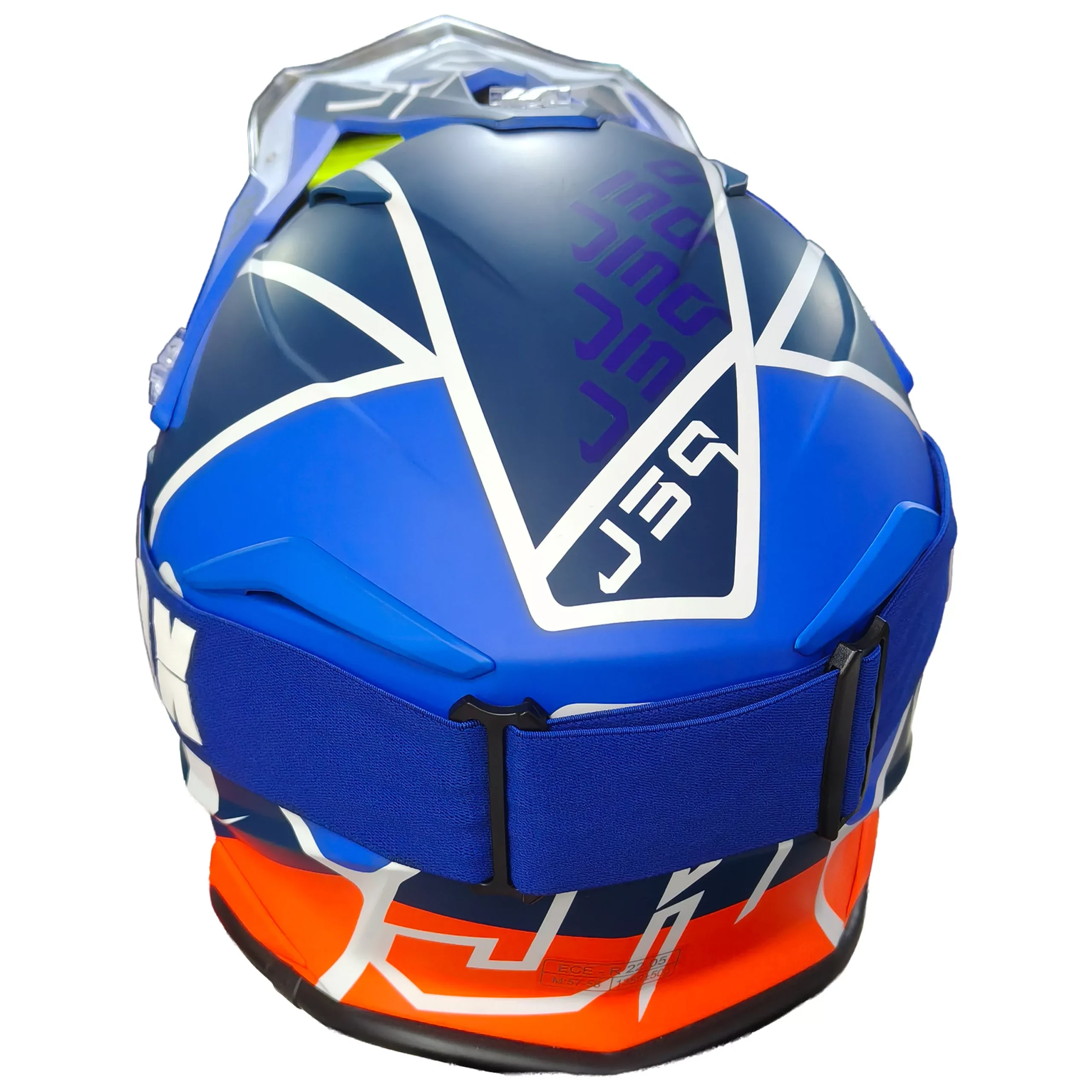 Casco Just1 Thruster J39 - Blanco/Naranja - Imagen 4