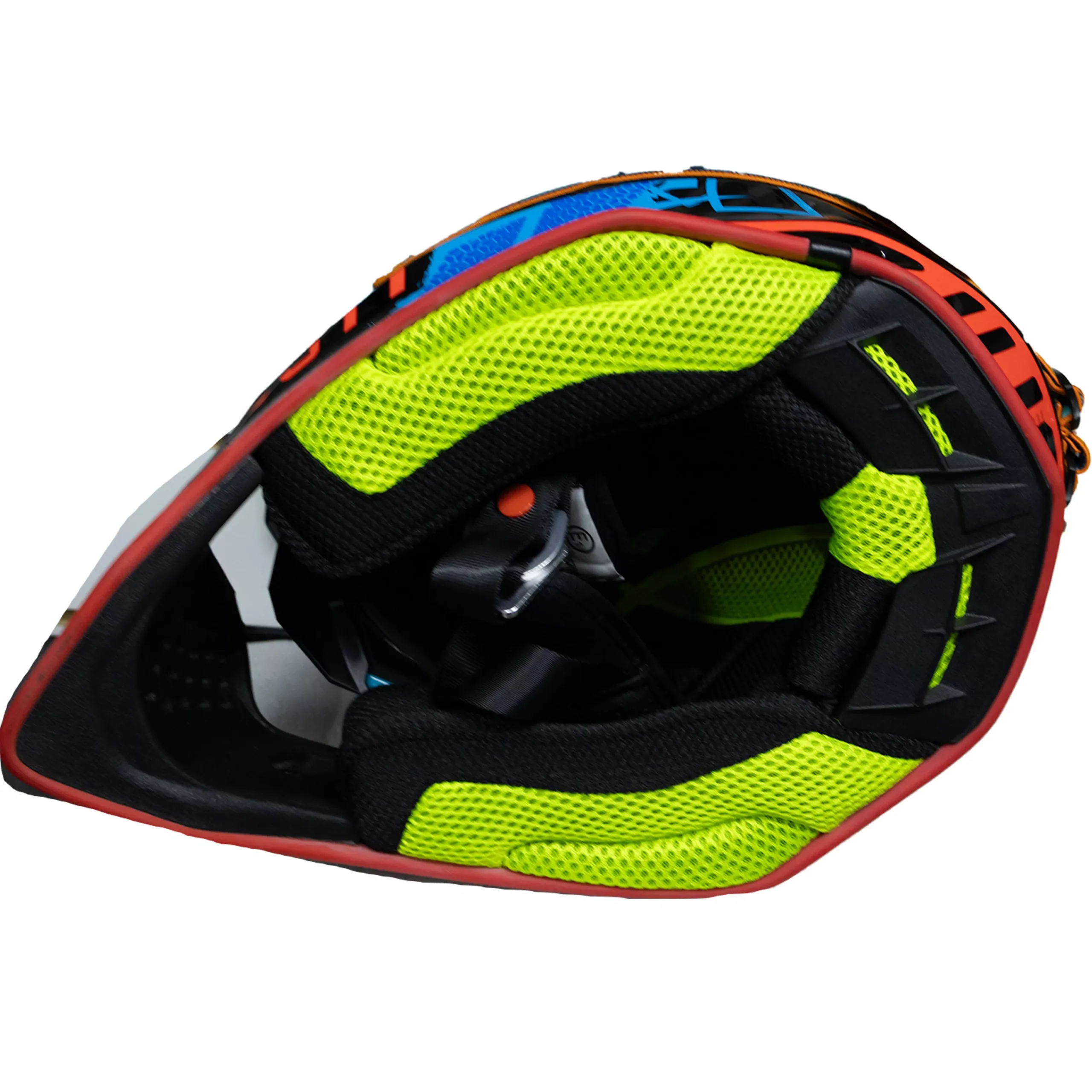 Casco Just1 Mask J38 + Antiparra - Azul/Rojo/Negro - Imagen 6