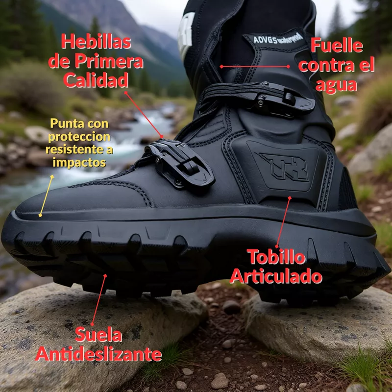 Botas Adventure enduro motocross tr tiger racing g5
