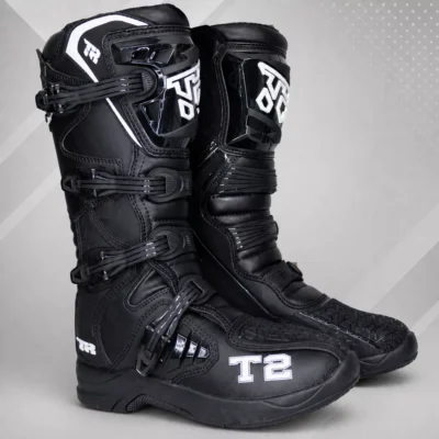 Botas Motocross Enduro Tiger Racing T2 - Negro