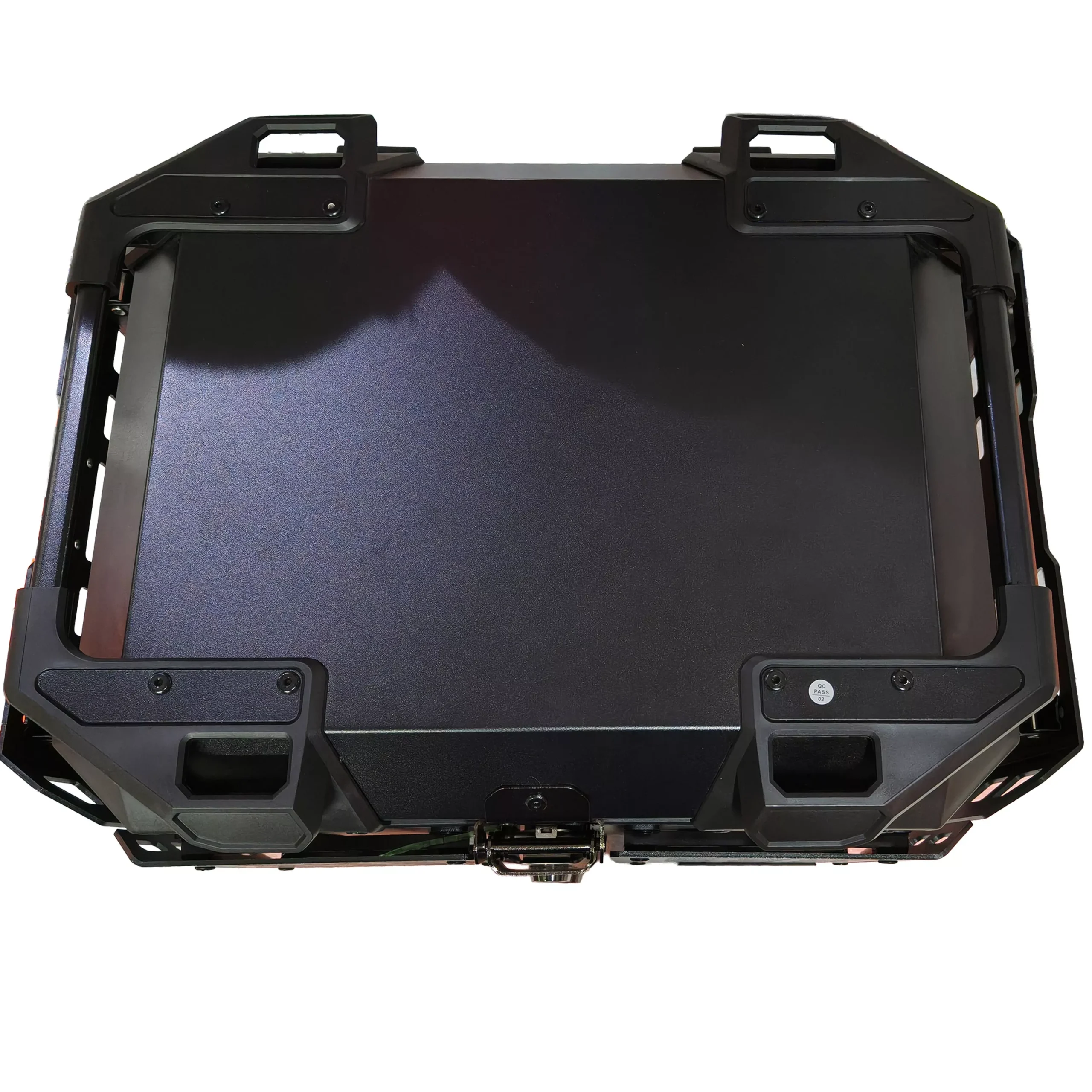 Baul Desmontable Aluminio 45L Con Reja - Negro - Imagen 6