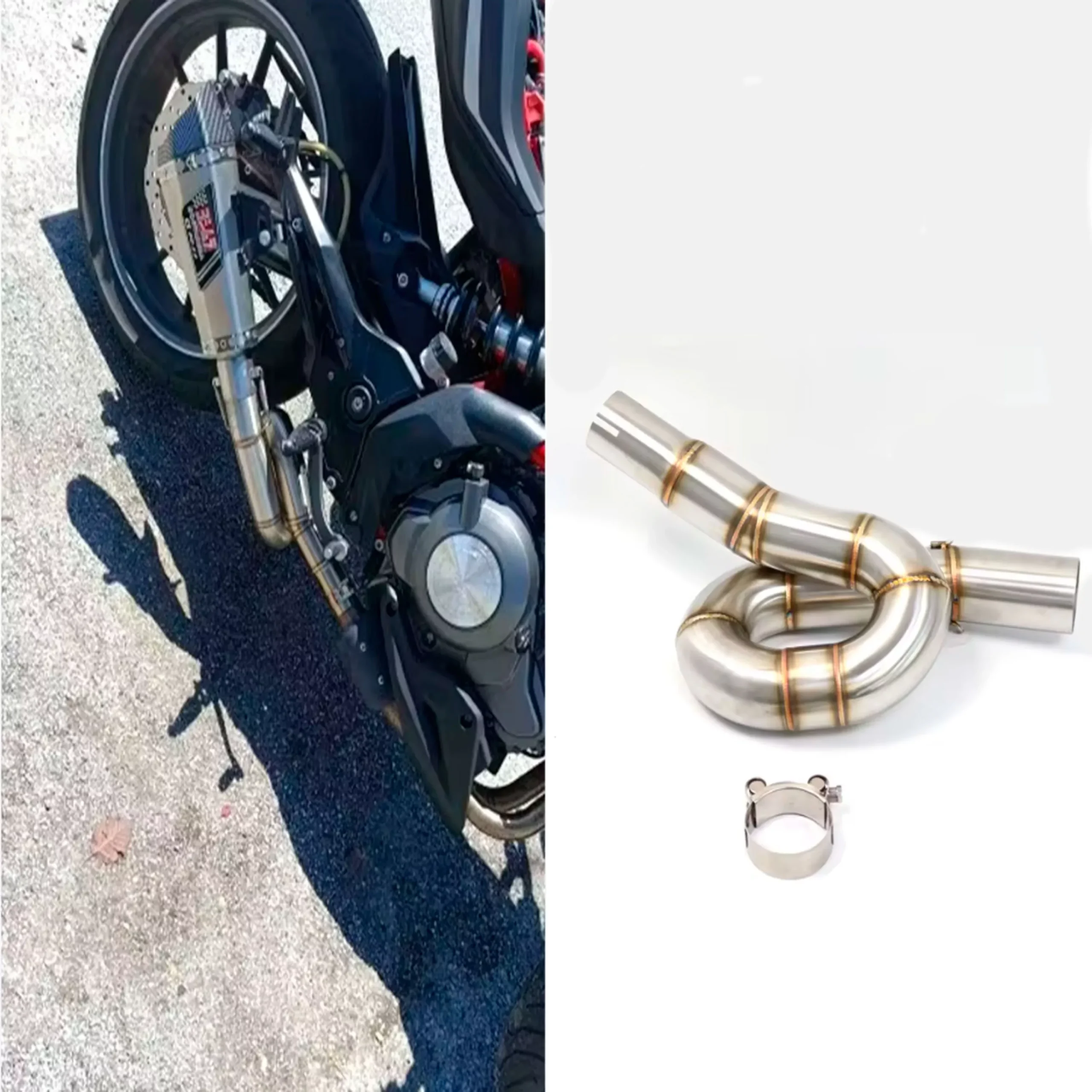 Curva Para Escape Benelli TNT 300 - Imagen 2