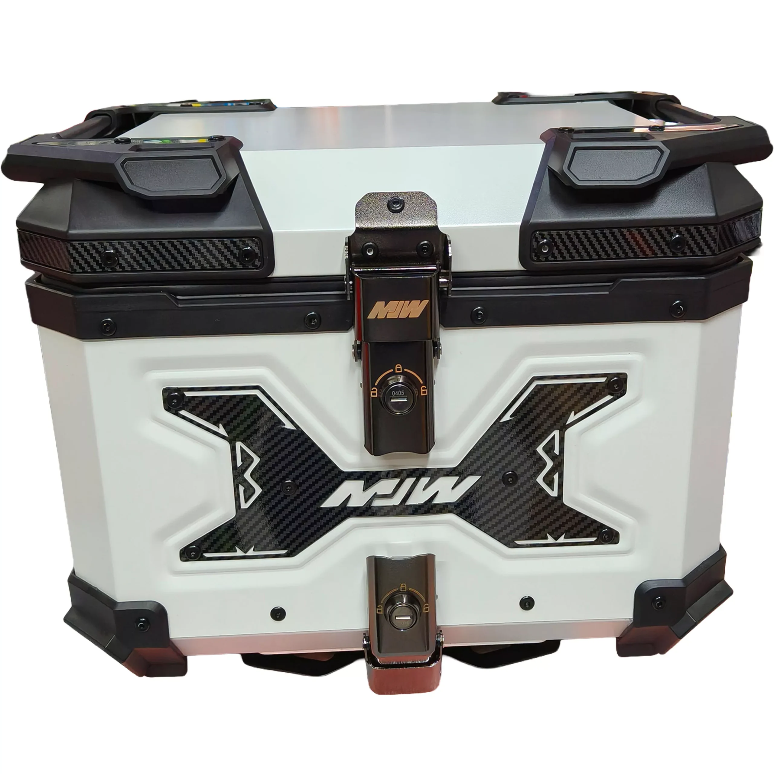 Baul Desmontable Aluminio 45L - Blanco