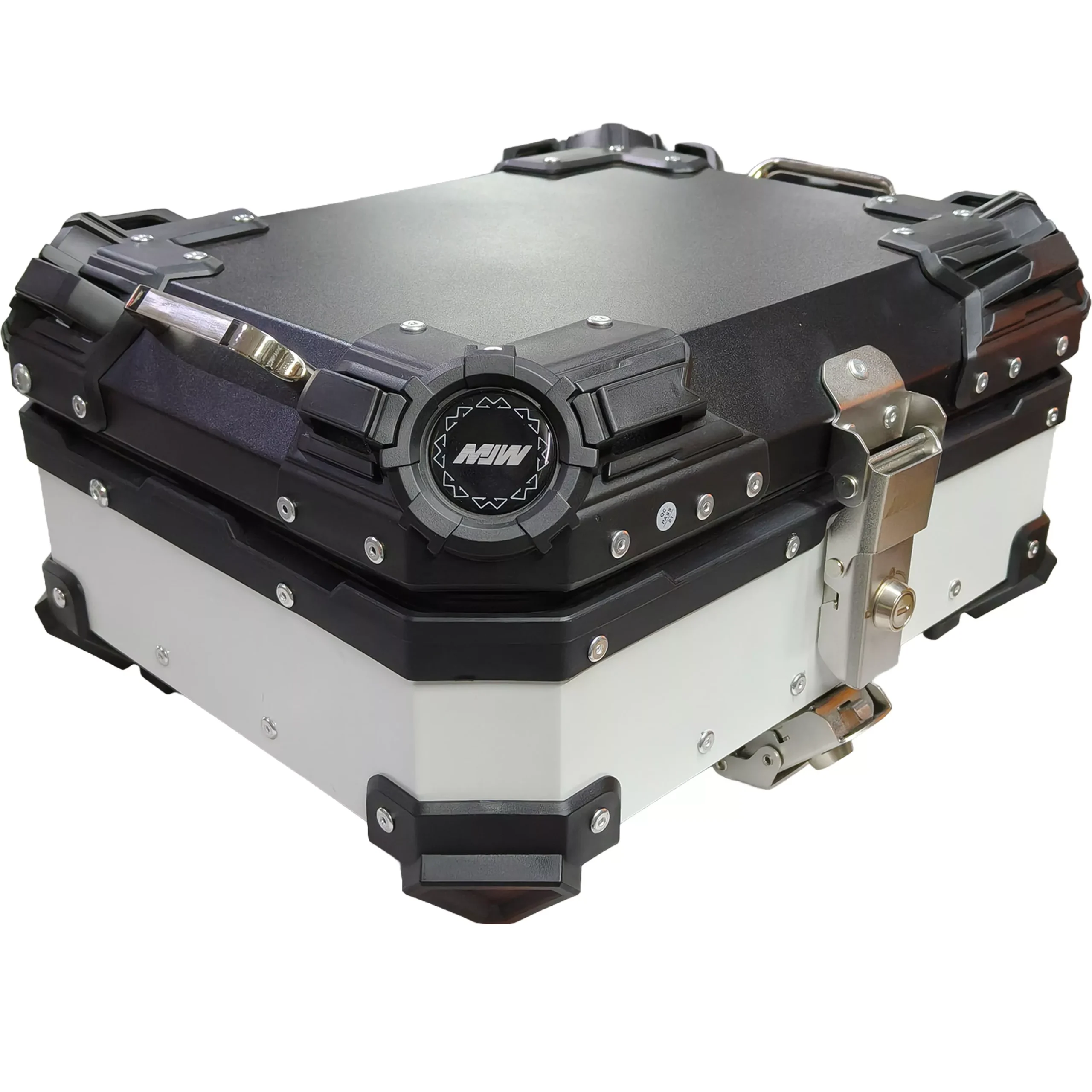 Baul Desmontable Aluminio 28L - Blanco - Imagen 5