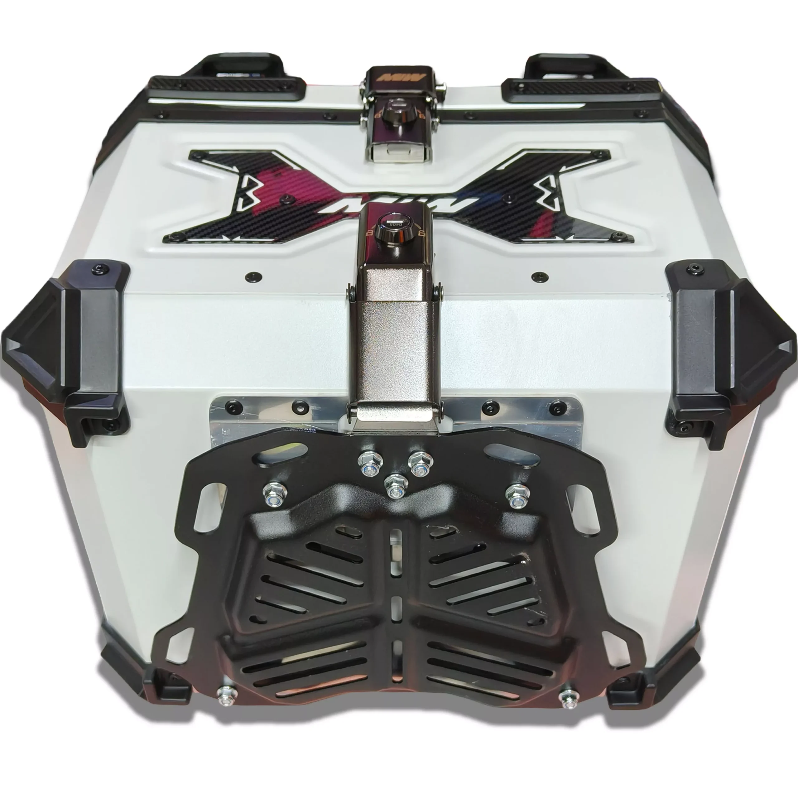 Baul Desmontable Aluminio 45L - Blanco - Imagen 5