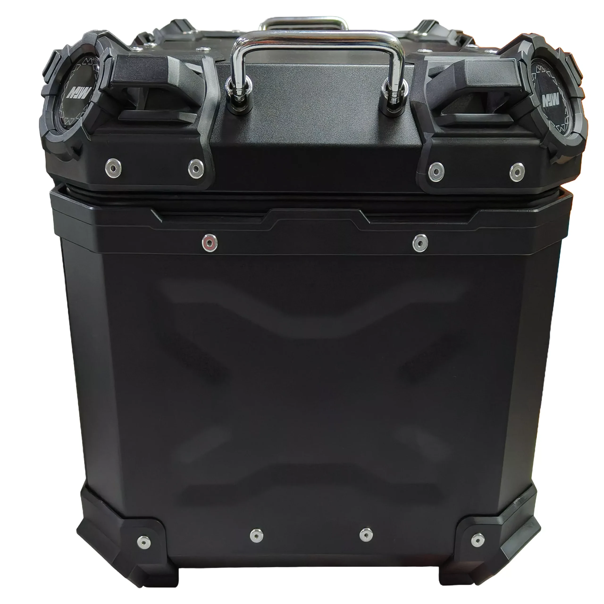 Baul Desmontable Aluminio 45L - Negro Liso - Imagen 2