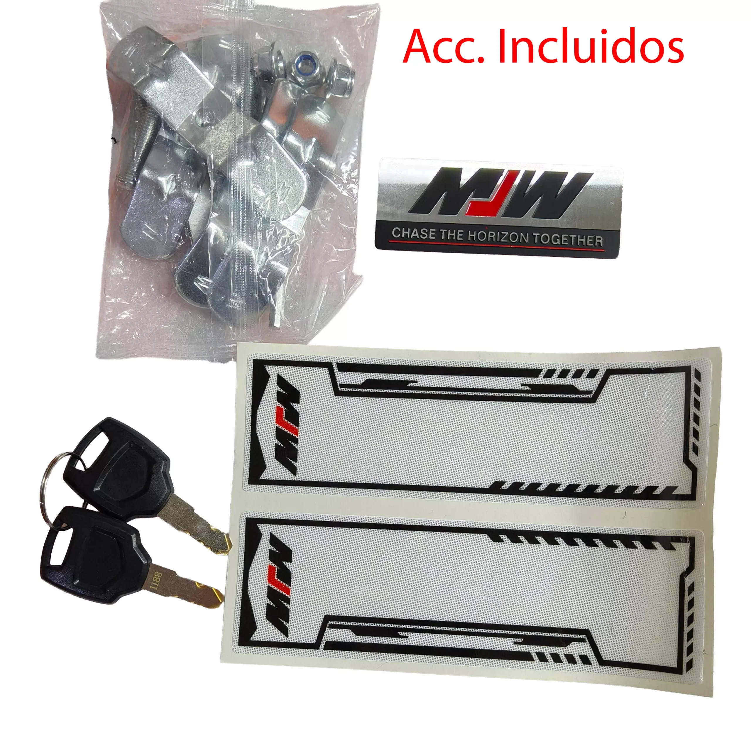 Baul Desmontable Aluminio 45L - Negro Liso - Imagen 5