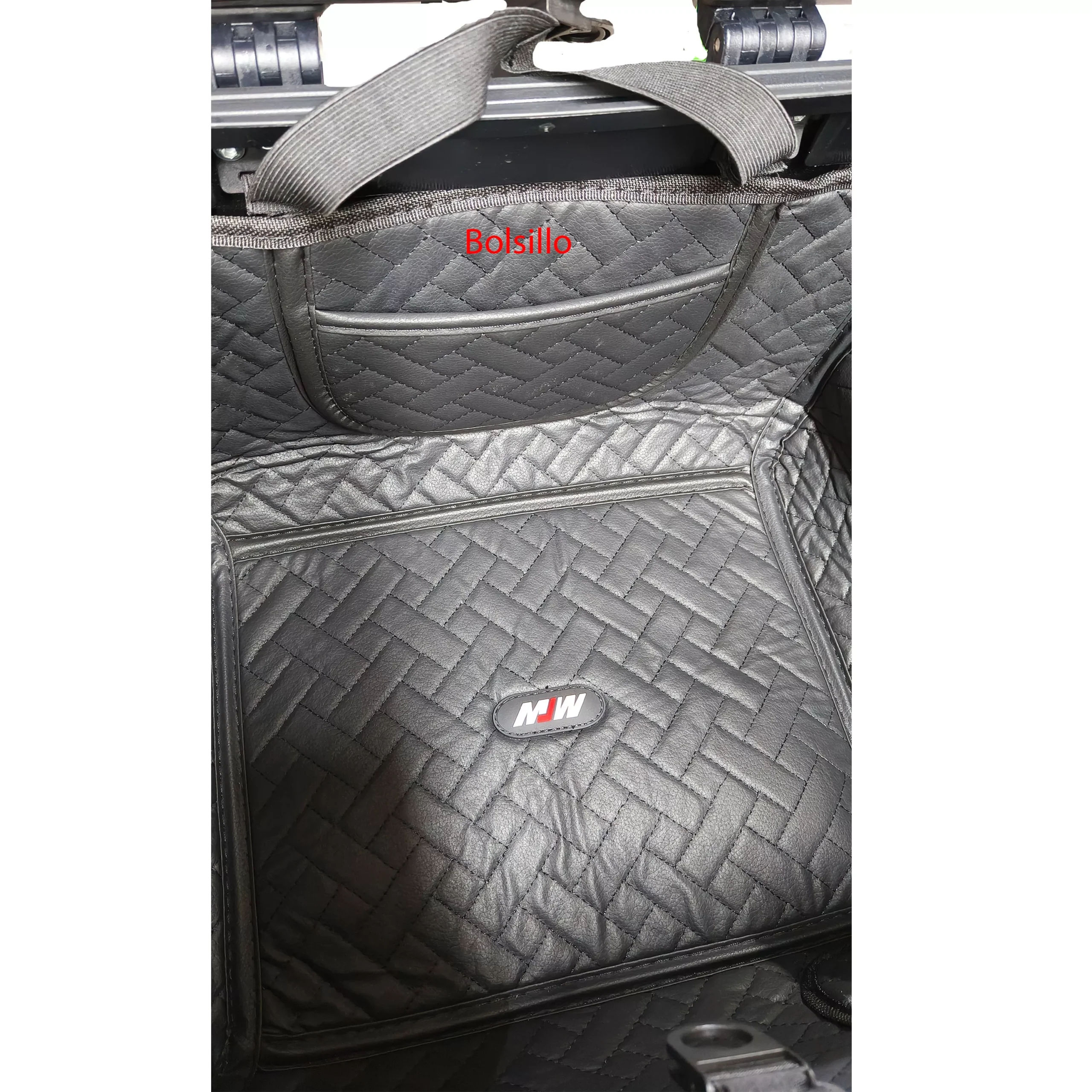 Baul Desmontable Aluminio 45L - Negro Cruz - Imagen 7