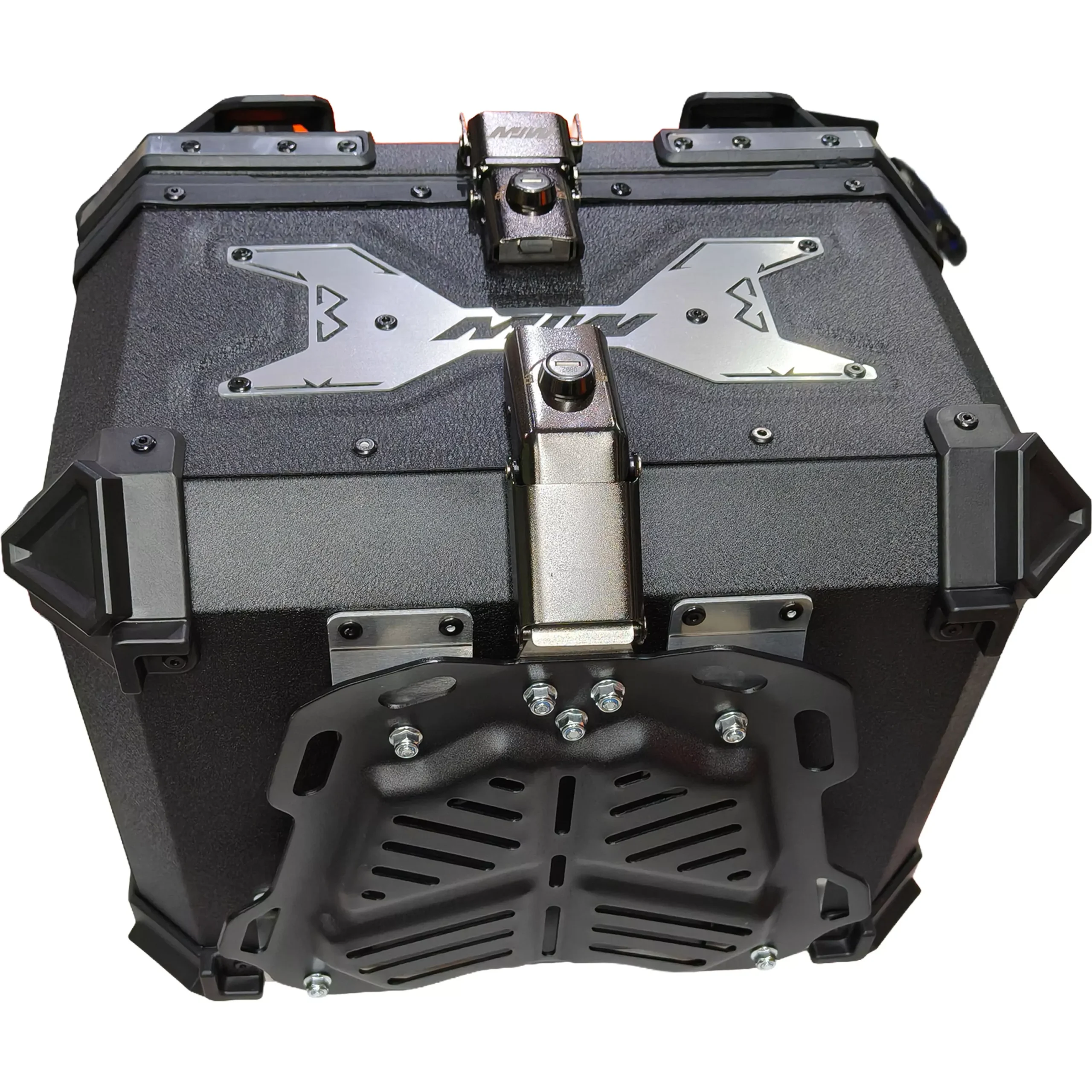Baul Desmontable Aluminio 45L - Negro Cruz - Imagen 10