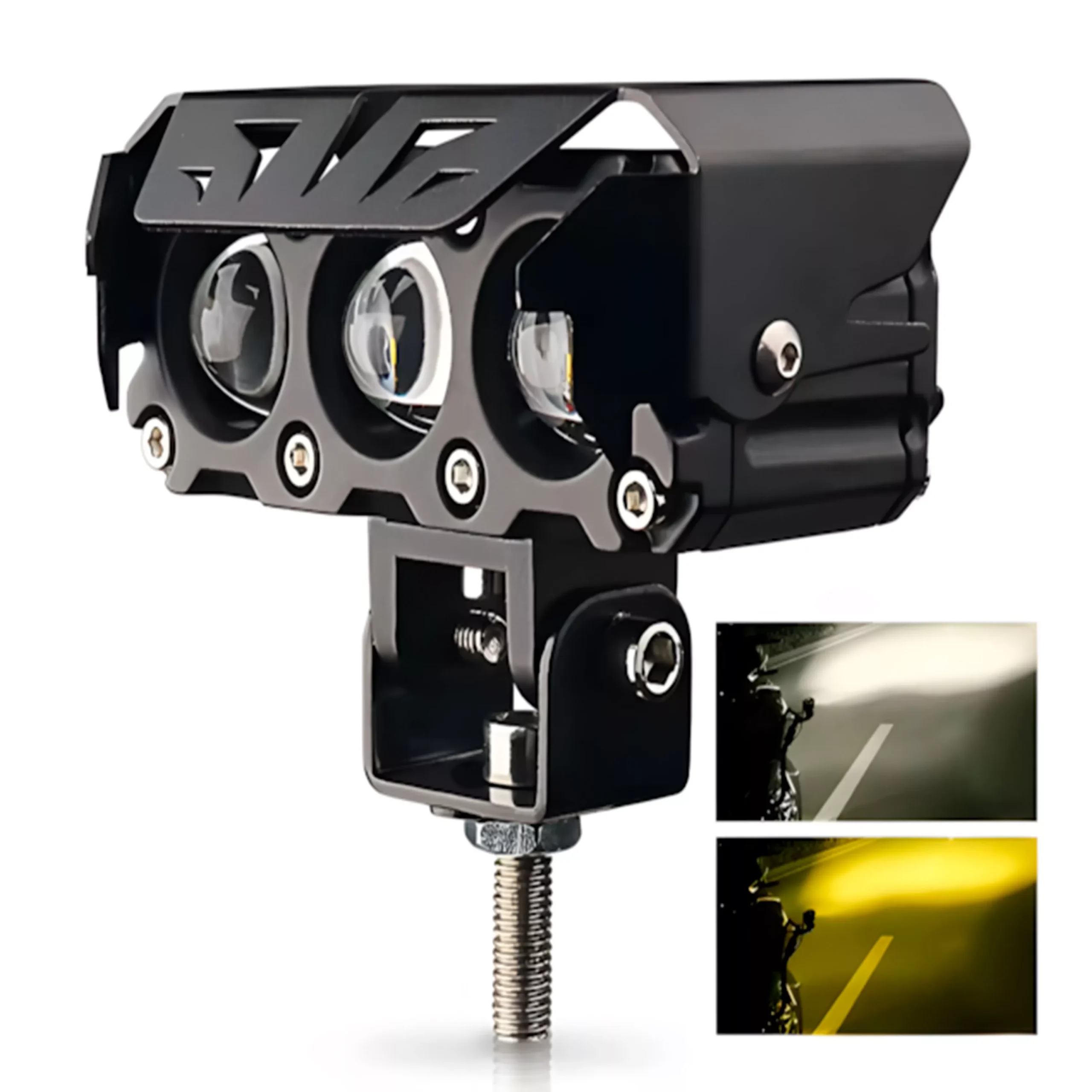 Kit X 2 Faros Led Auxiliar - 3 Lupa - Imagen 9