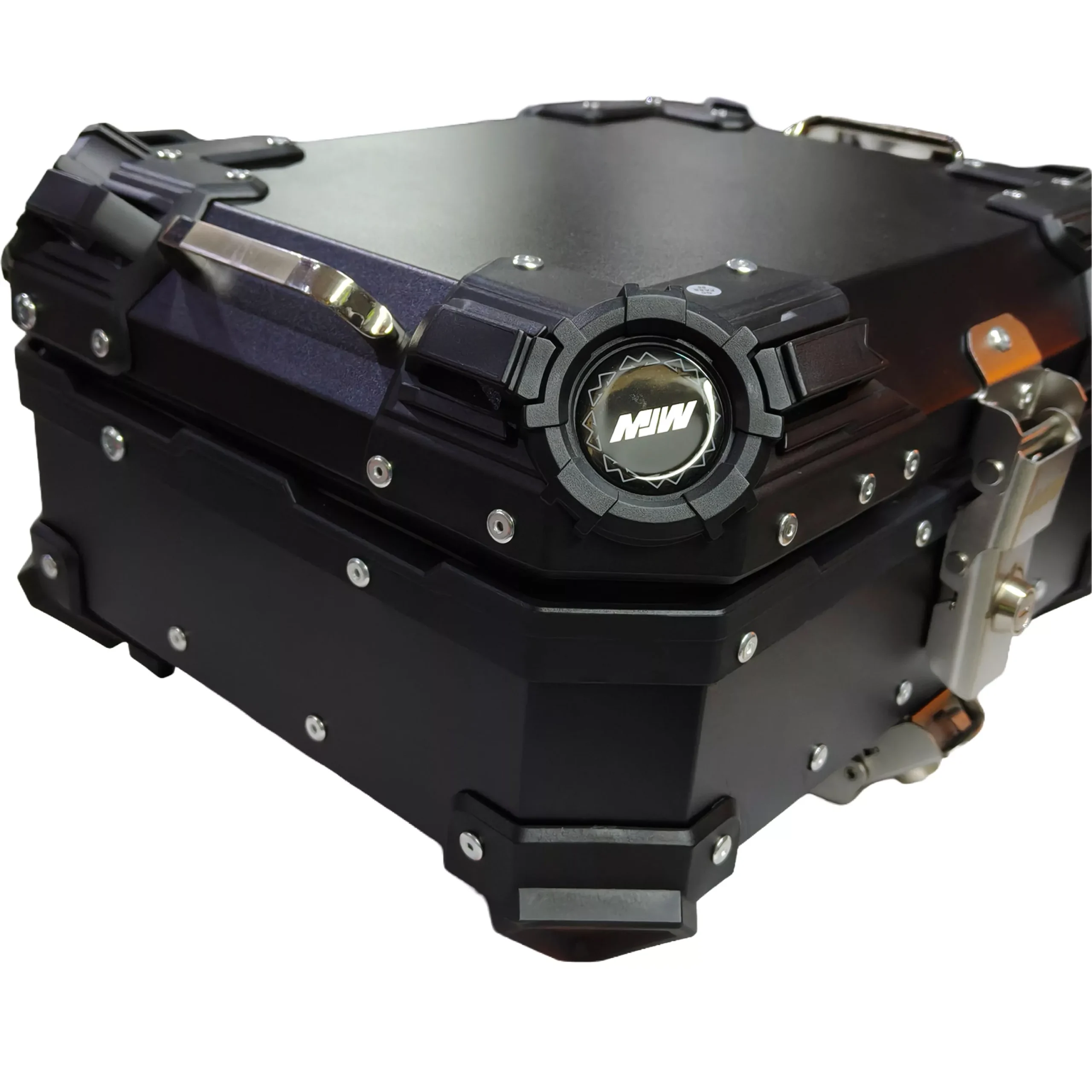 Baul Desmontable Aluminio 28L - Negro - Imagen 4