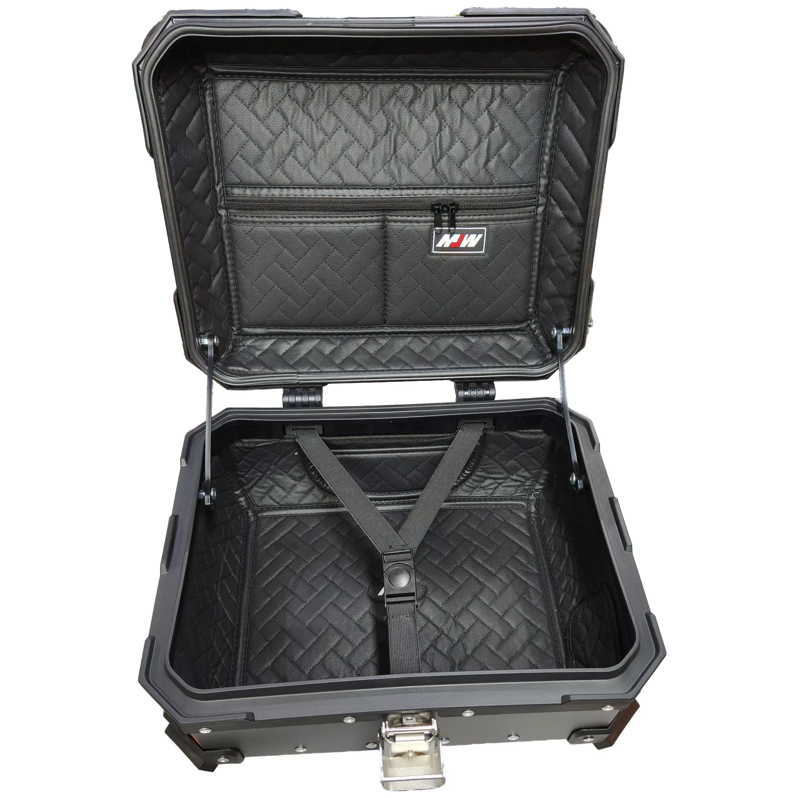 Baul Desmontable Aluminio 28L - Negro - Imagen 8