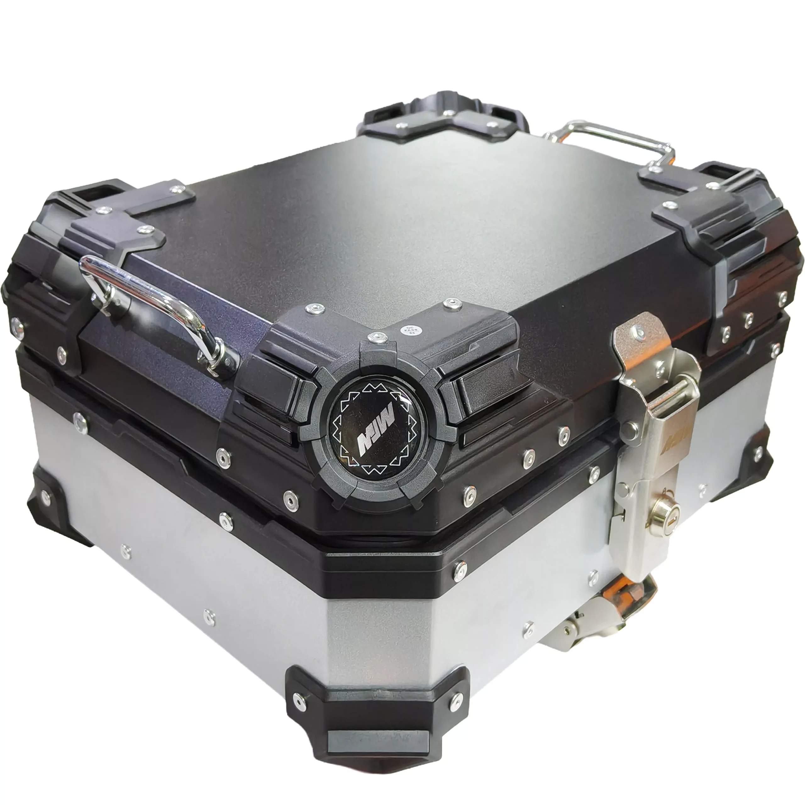 Baul Desmontable Aluminio 28L - Negro/Plata - Imagen 8