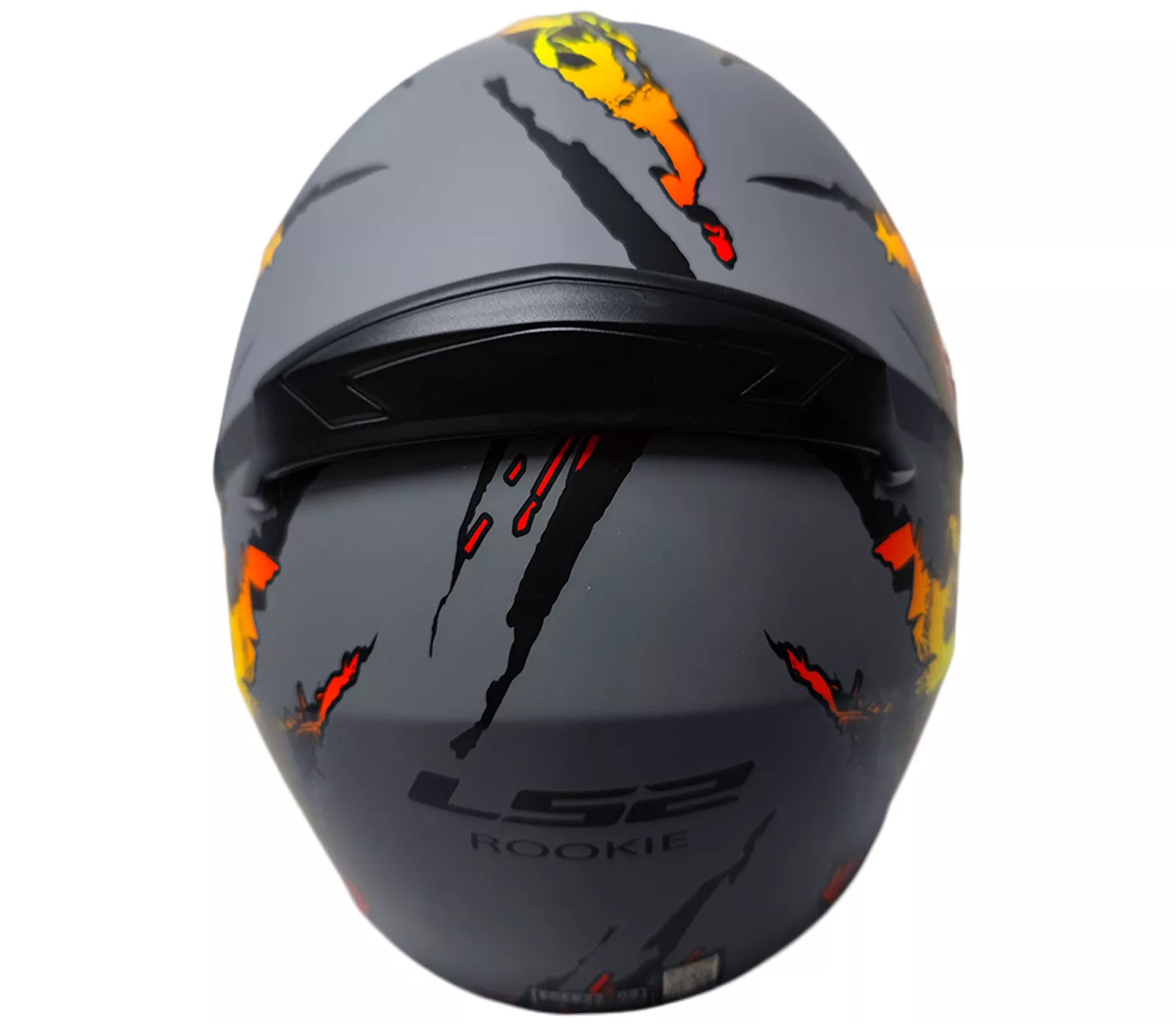 Casco Ls2 352 Rookie DEMON - Gris - Imagen 5
