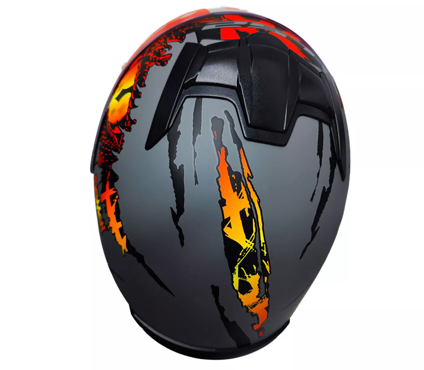 Casco Ls2 352 Rookie DEMON - Gris - Imagen 3