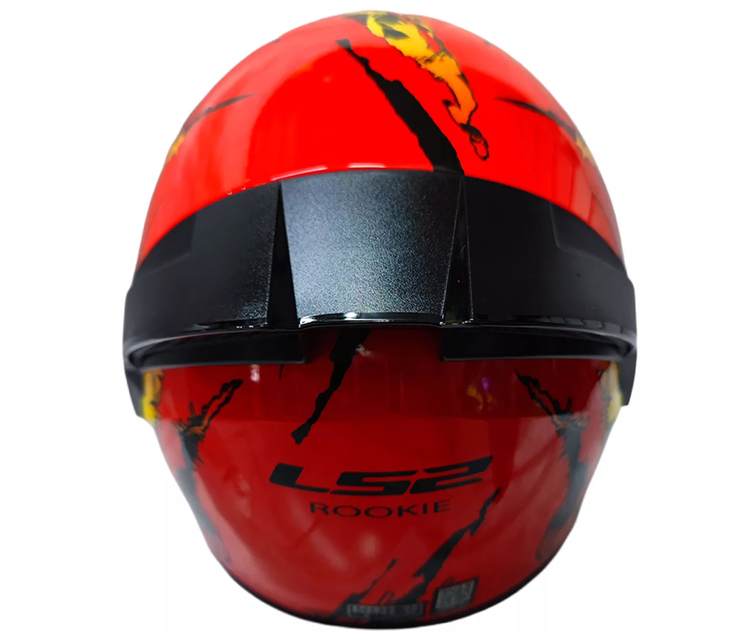 Casco Ls2 352 Rookie DEMON - Rojo - Imagen 3