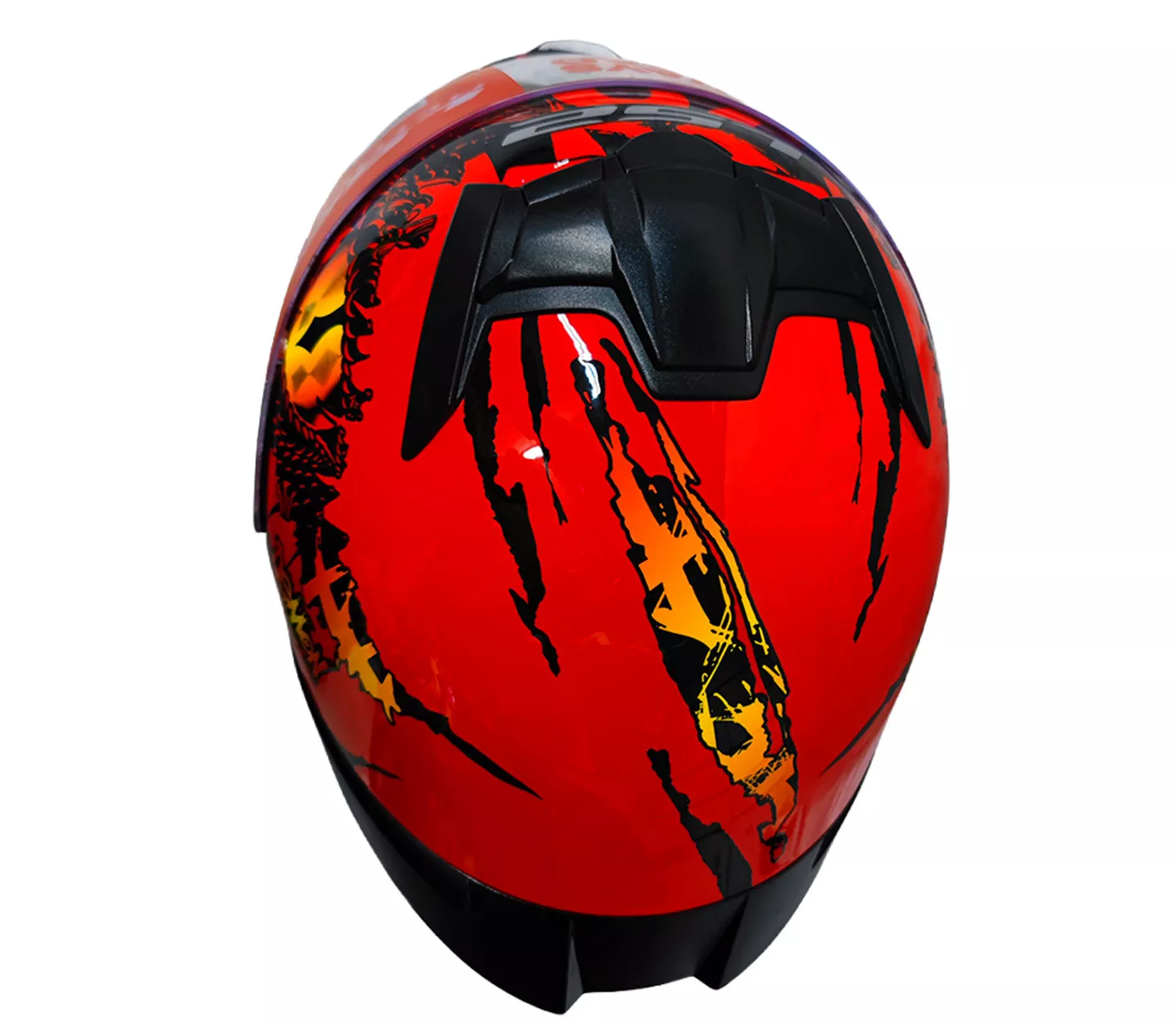Casco Ls2 352 Rookie DEMON - Rojo - Imagen 4