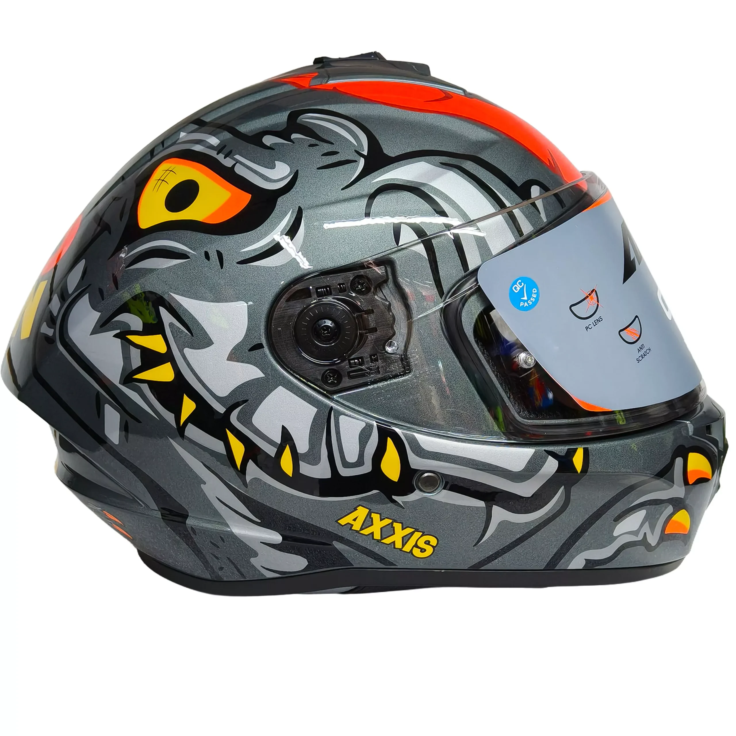 Casco Axxis Draken Dinotoon - Gris - Imagen 6