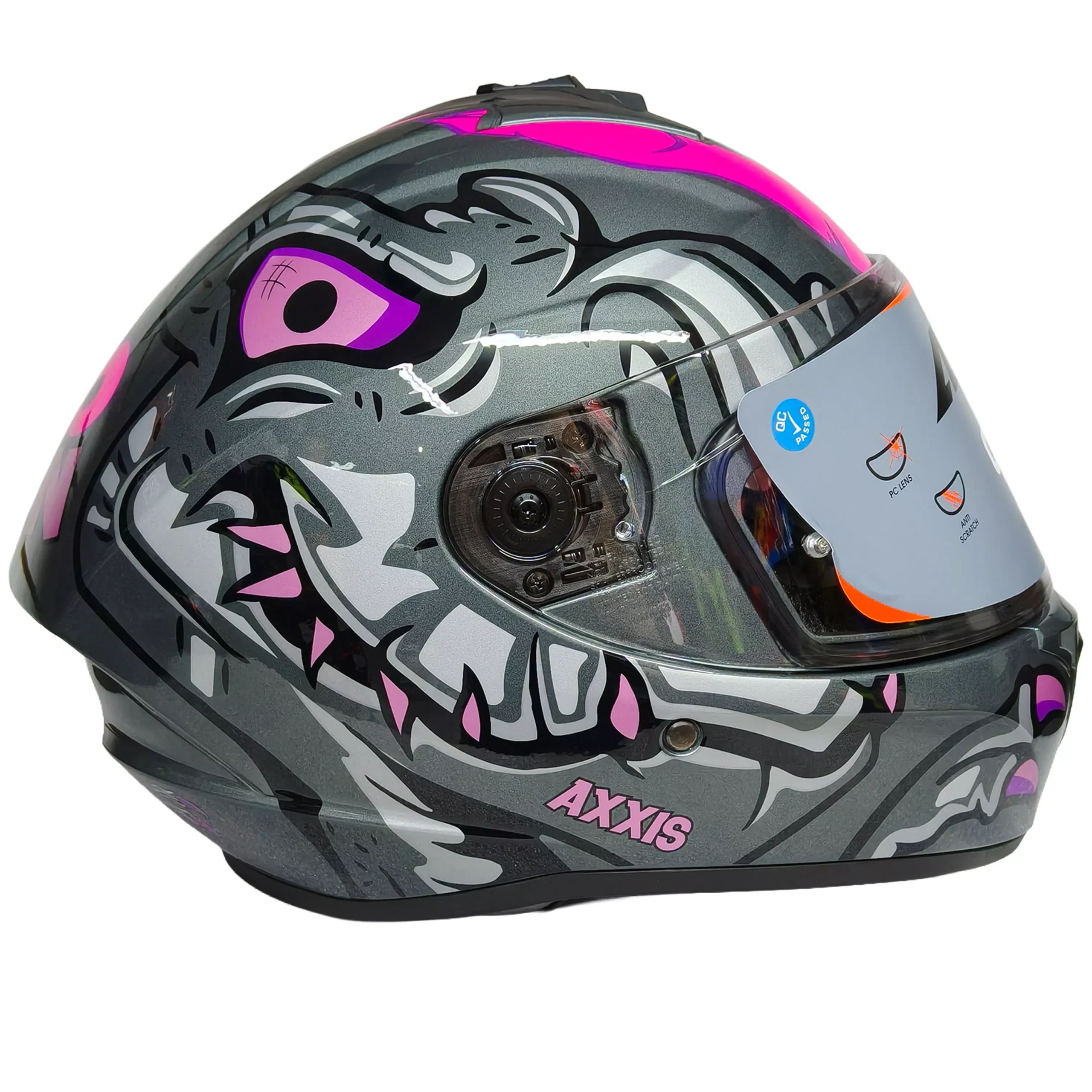 Casco Axxis Draken Dinotoon - Rosa - Imagen 2