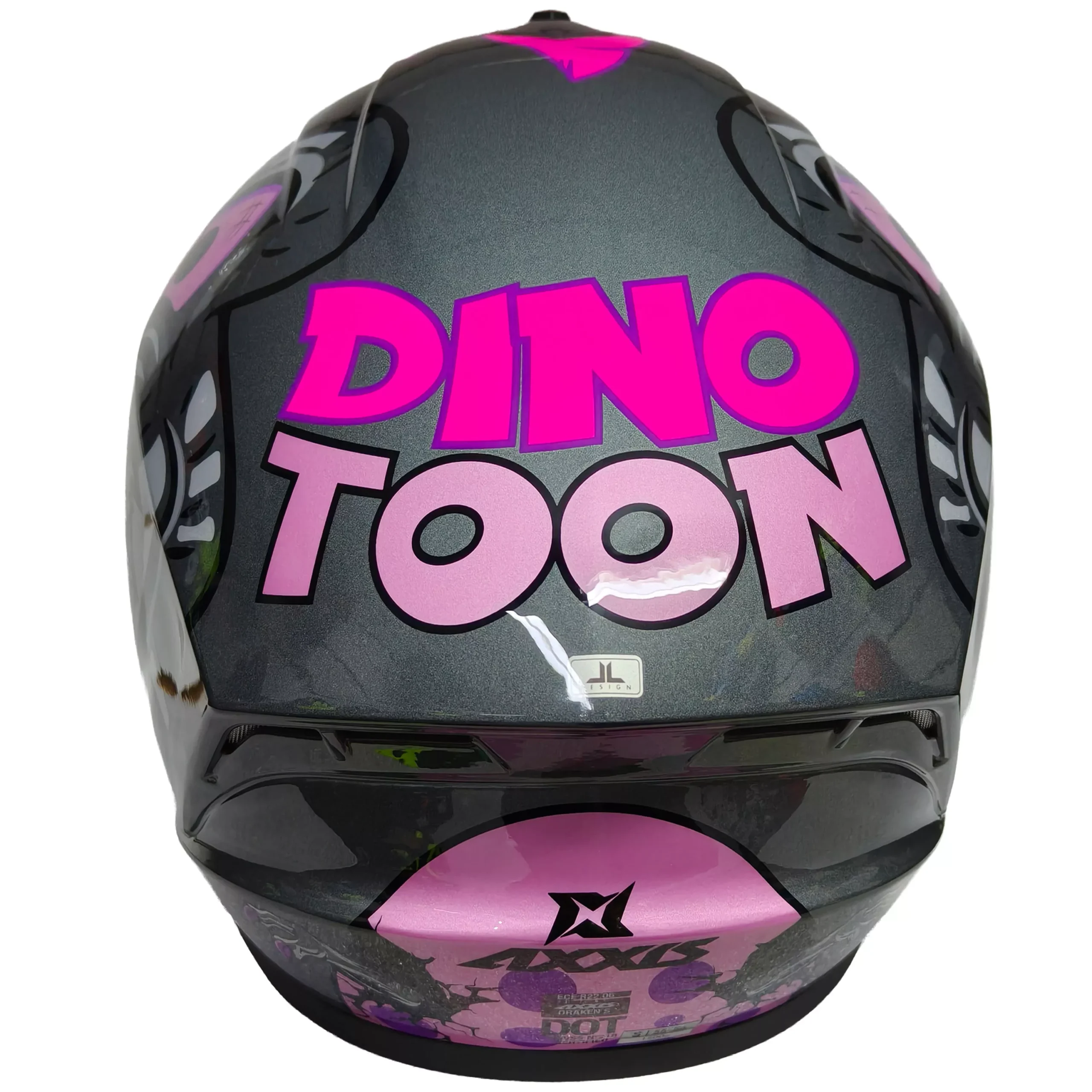 Casco Axxis Draken Dinotoon - Rosa - Imagen 4