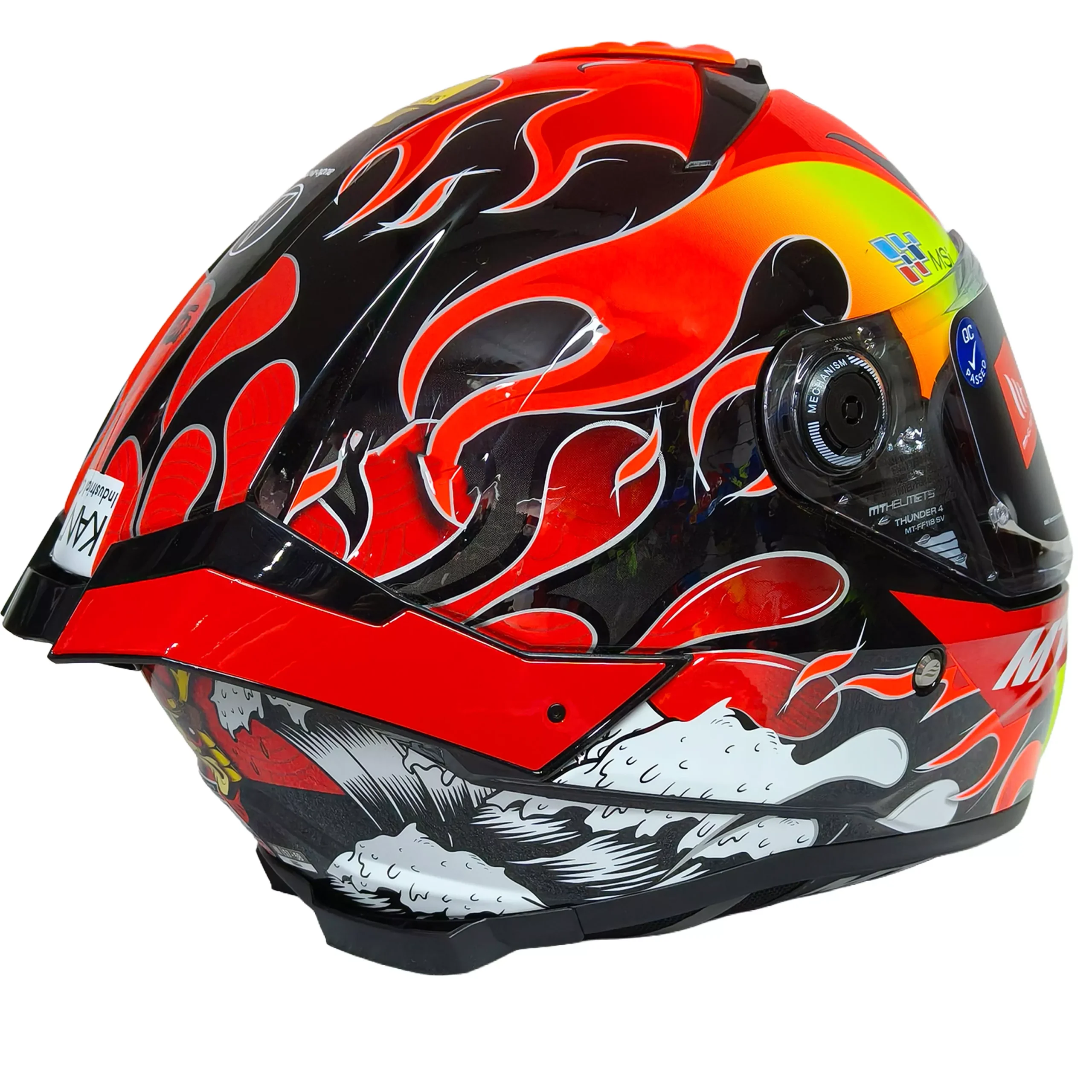 Casco MT THUNDER 4 YAMANAKA - Imagen 4