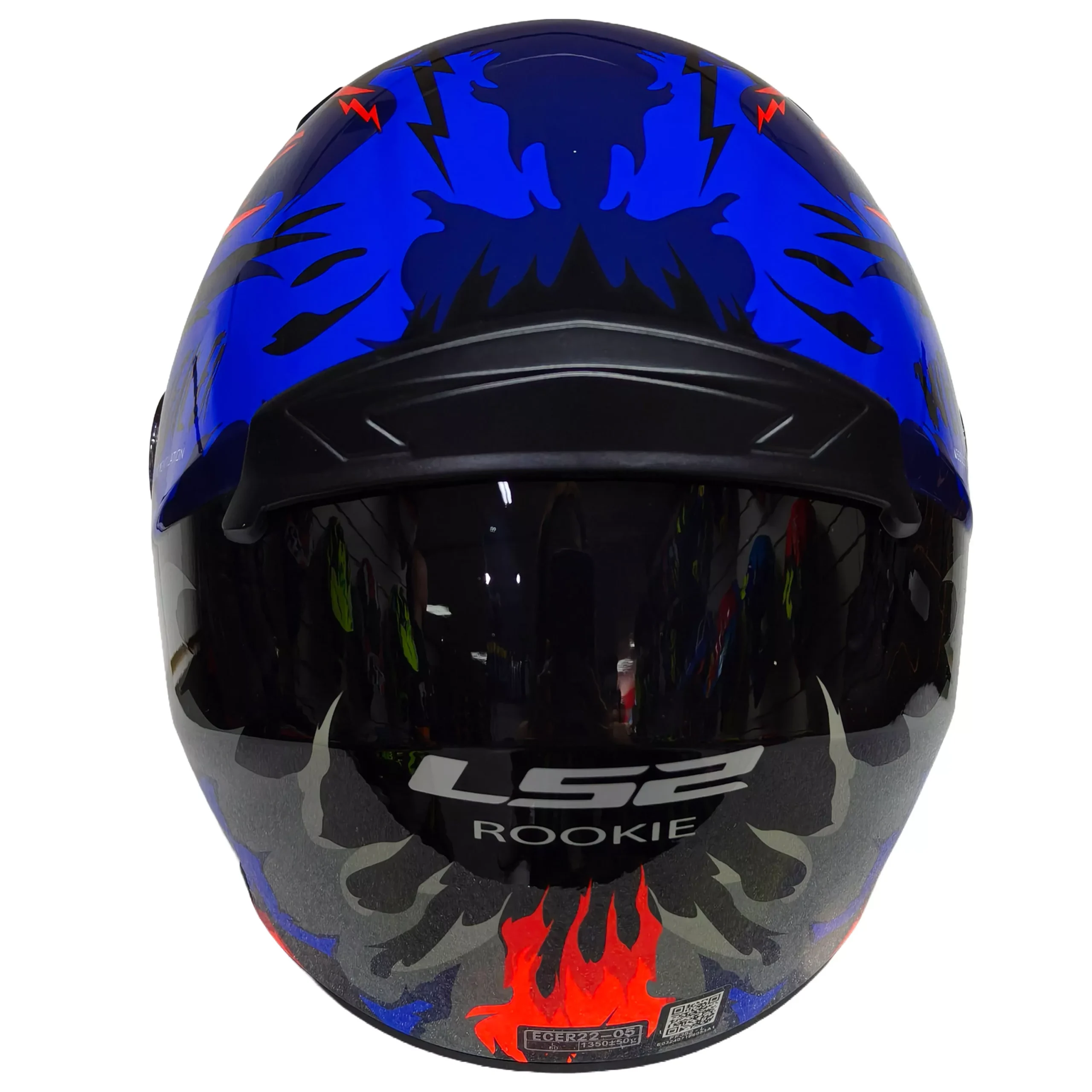 Casco Ls2 352 Rookie Weiler Azul - Imagen 5