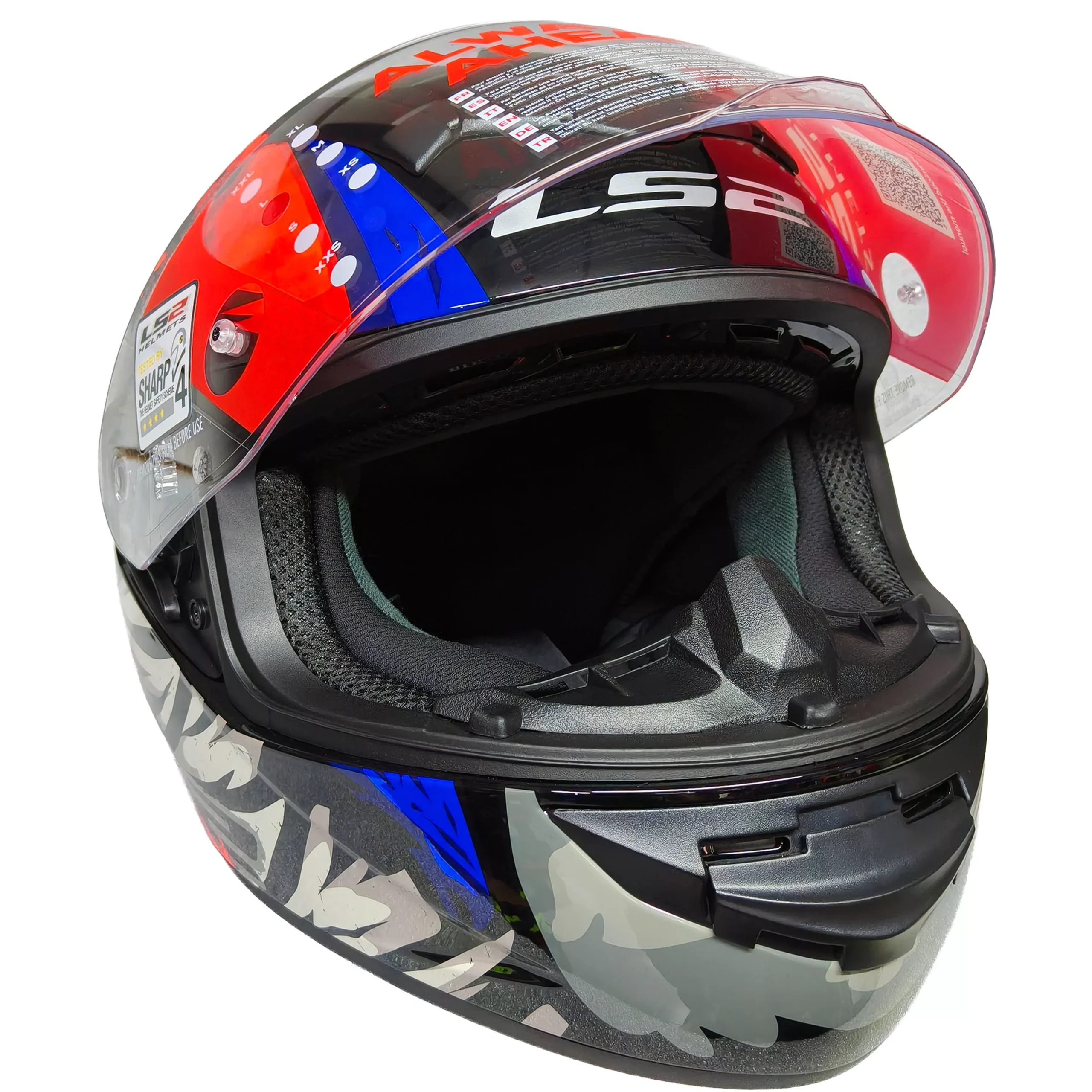 Casco Ls2 352 Rookie Weiler Azul - Imagen 2