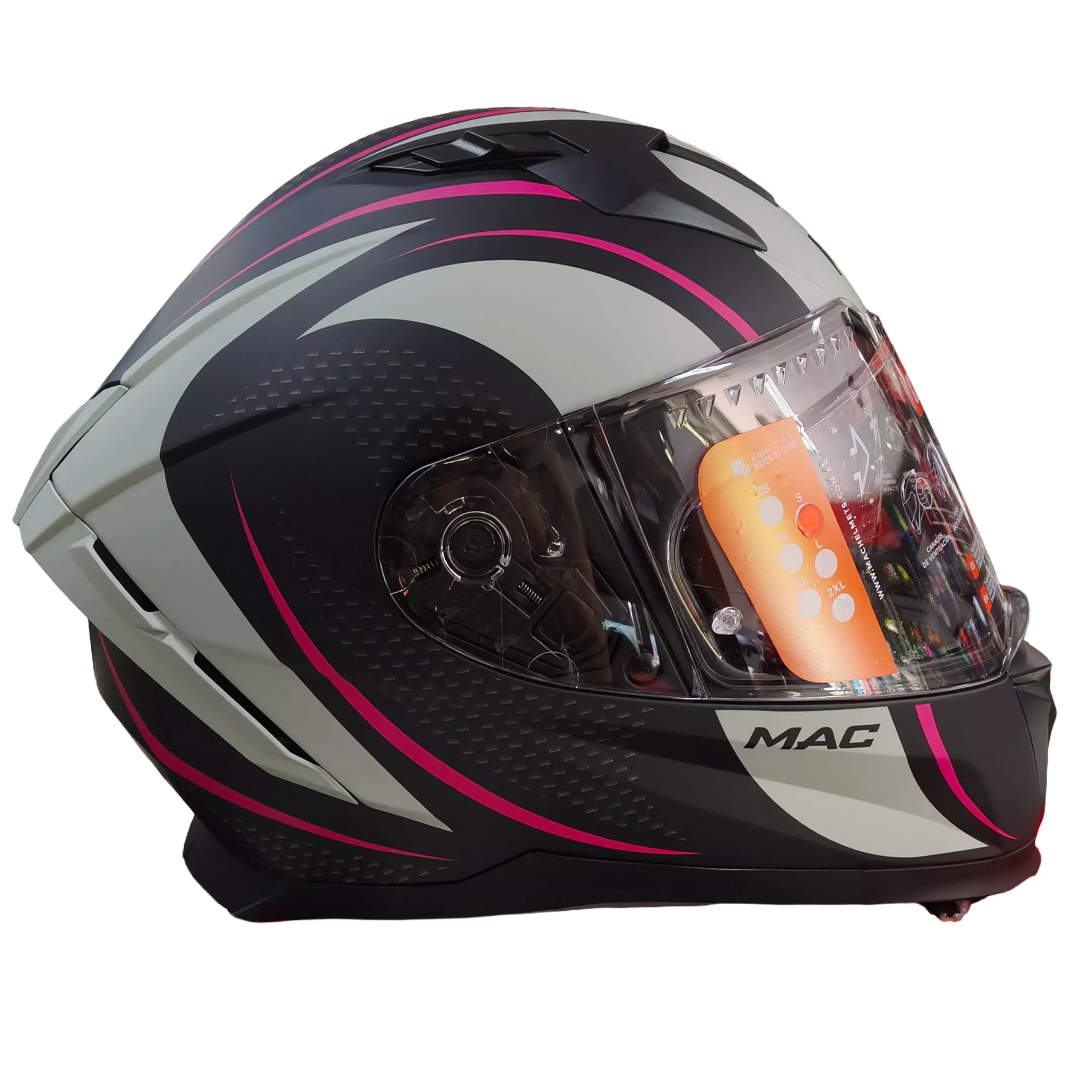 Casco Mac Force Cirkus Roja - Imagen 2