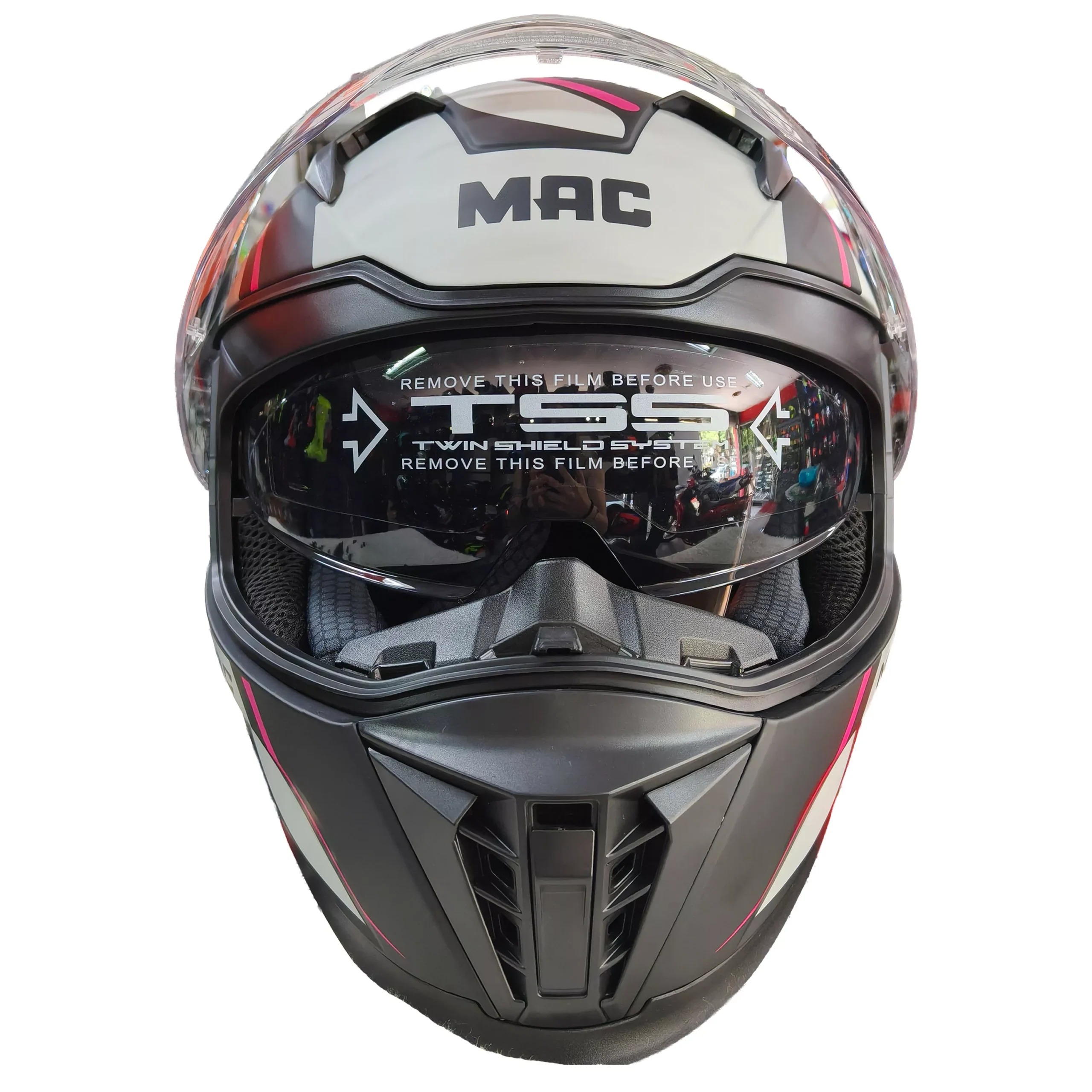 Casco Mac Force Cirkus Rosa - Imagen 5