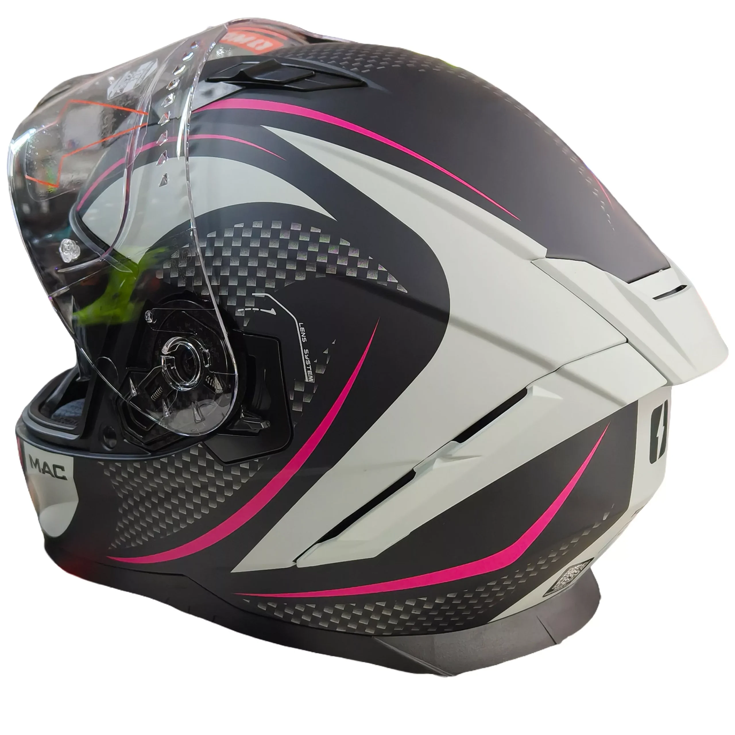 Casco Mac Force Cirkus Rosa - Imagen 4