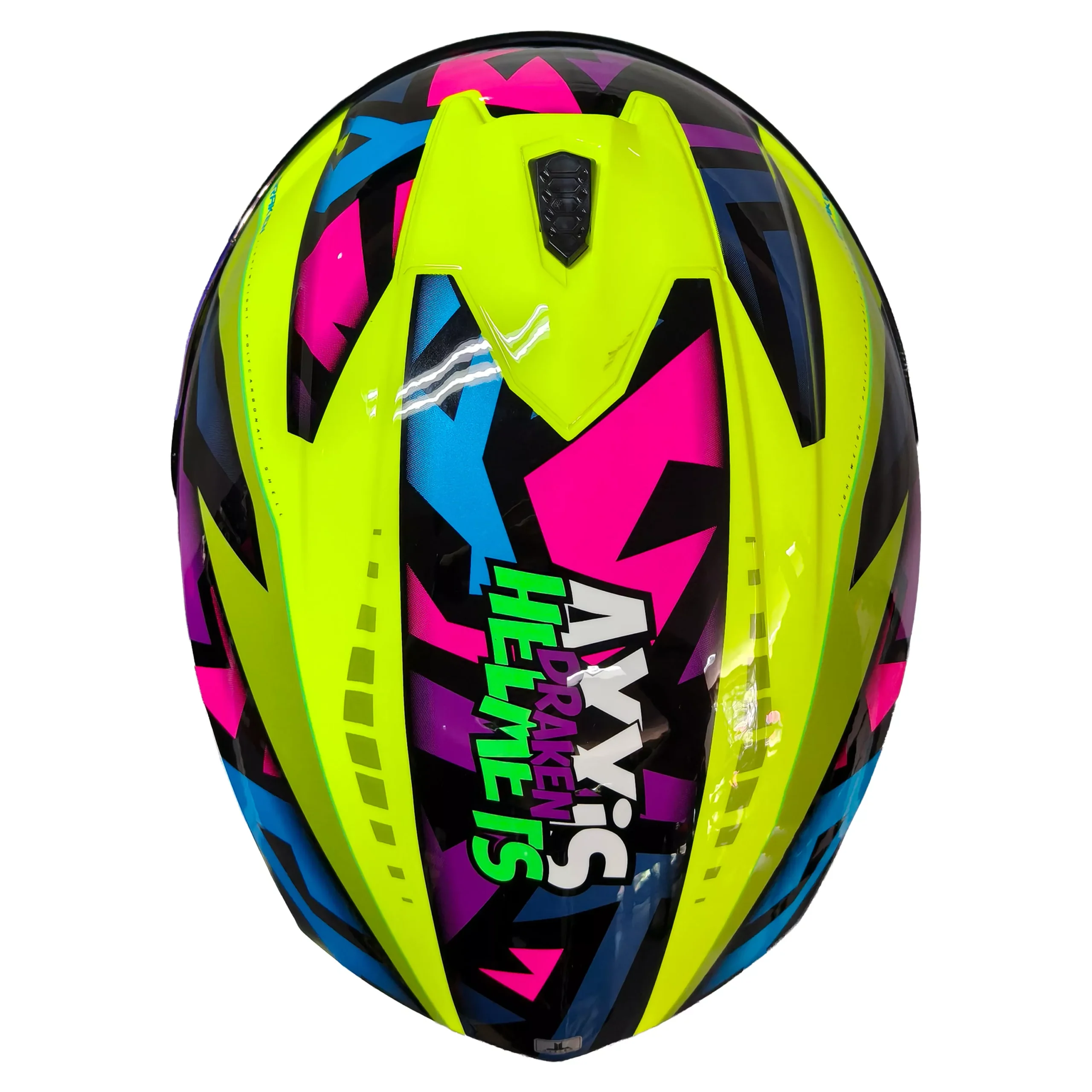 Casco Axxis Draken Jolly - Fluor - Imagen 2