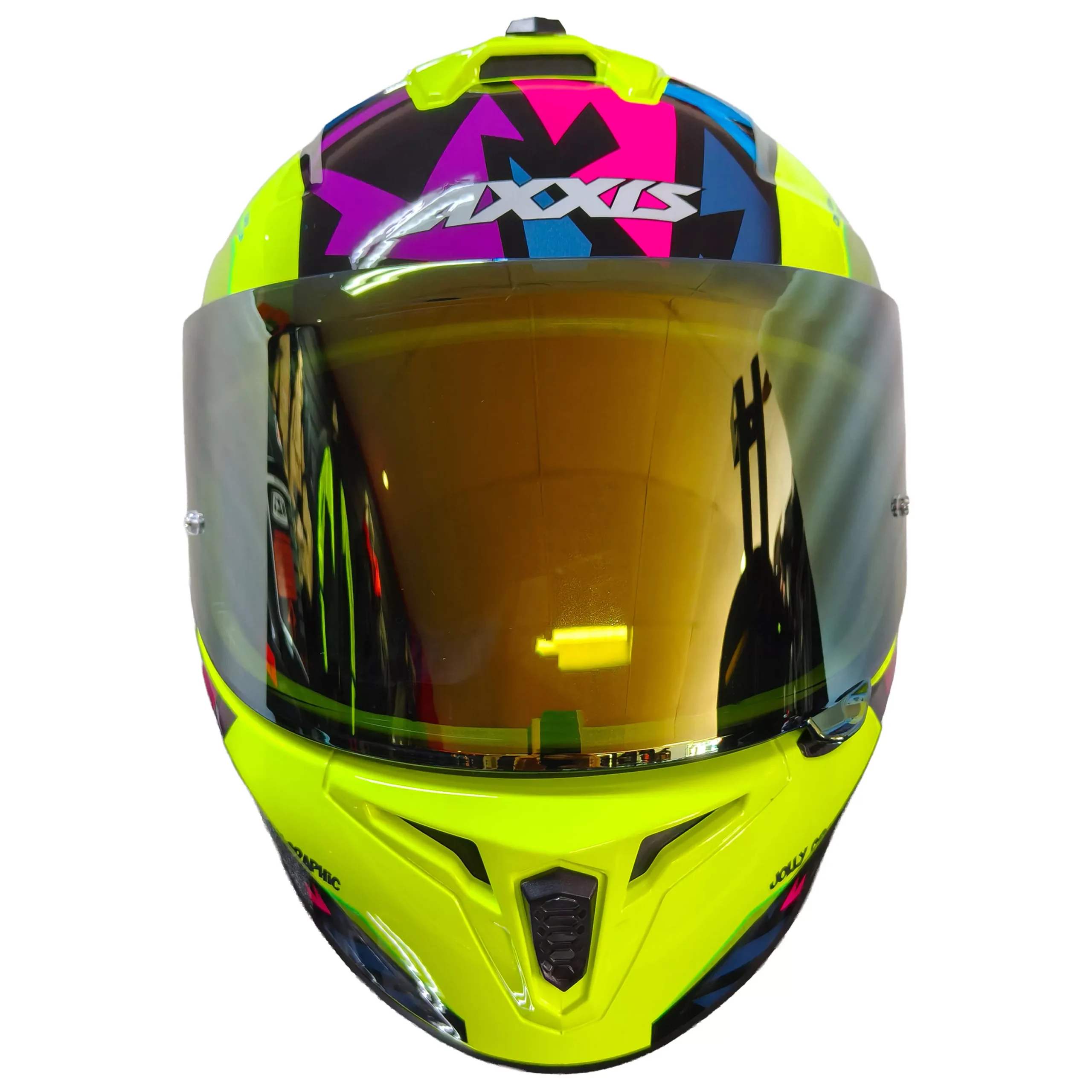 Casco Axxis Draken Jolly - Fluor - Imagen 5