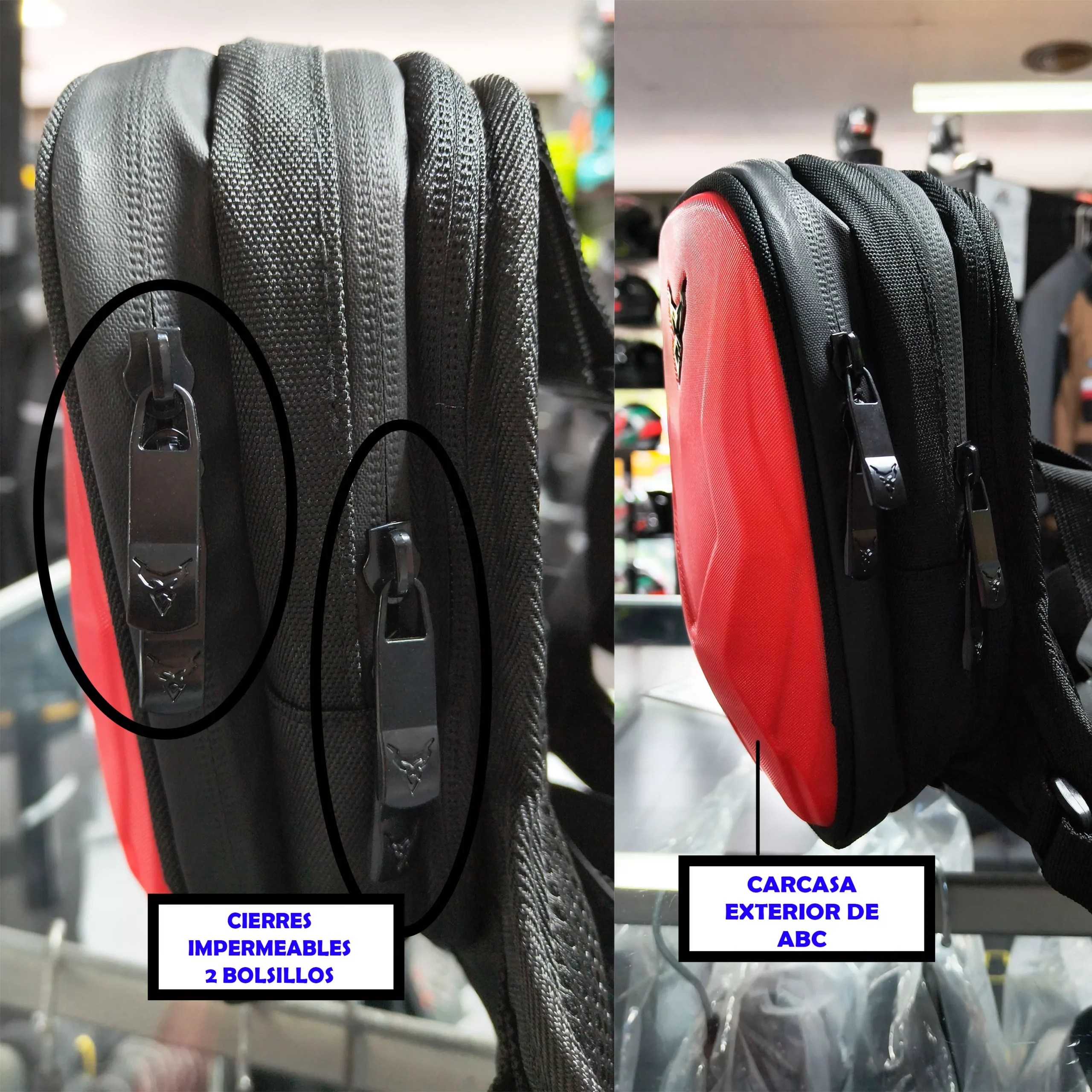 Bolso Muslero Semi Rigido Motocentric - Imagen 3