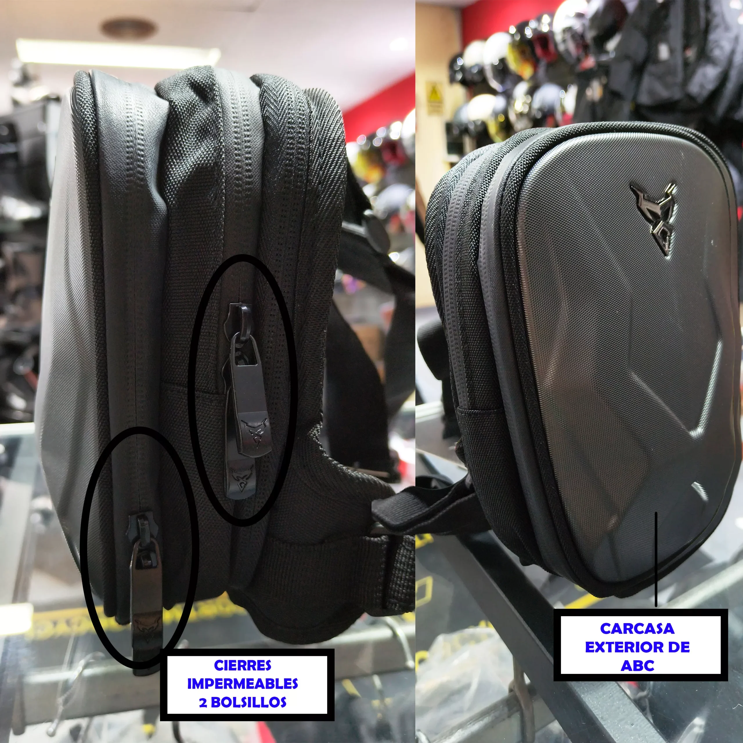 Bolso Muslero Semi Rigido Motocentric - Imagen 7